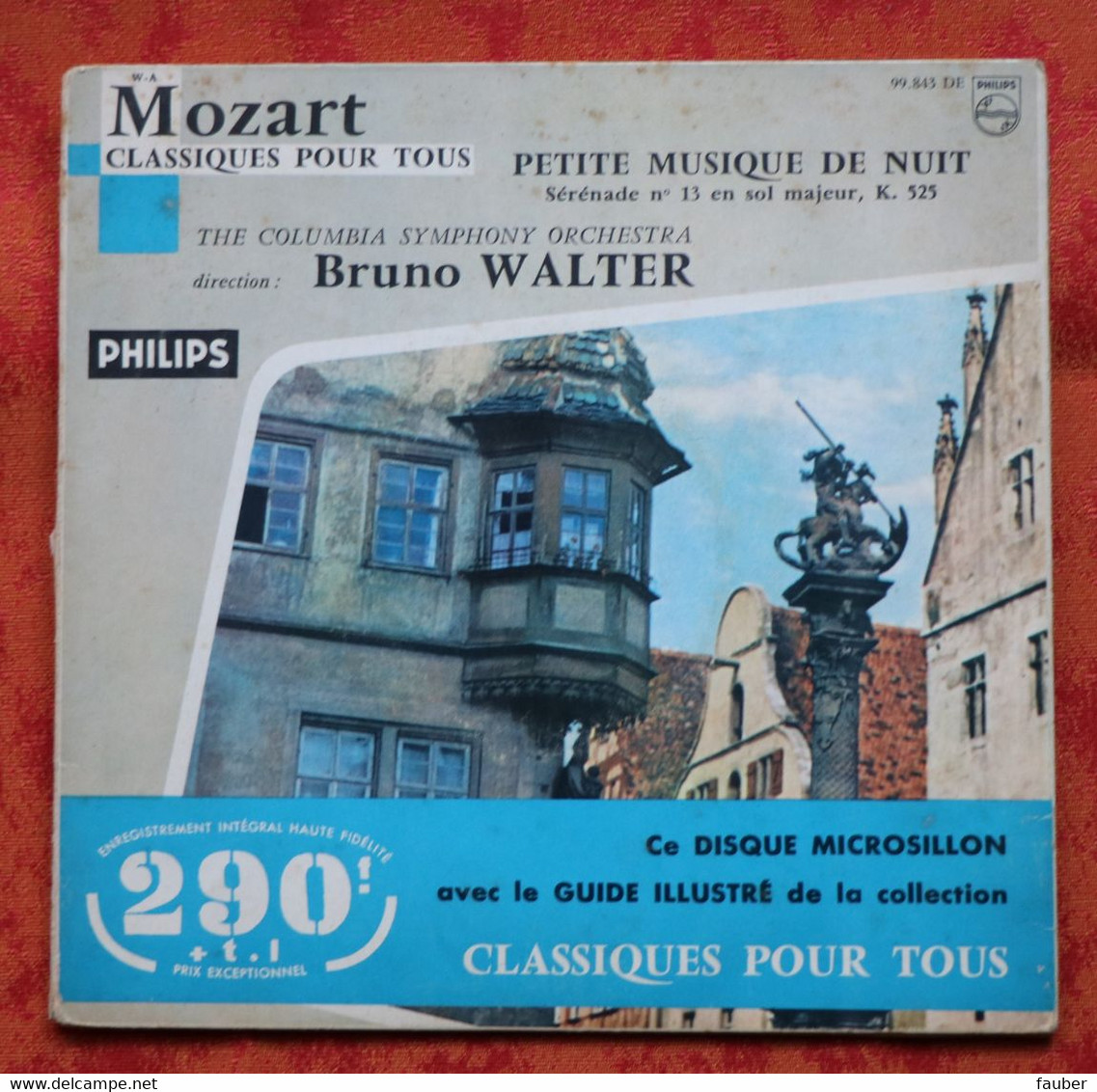 Mozart - Petite Musique De Nuit - Colombia Symphony Orchestra - Bruno Walter - Philips - Classical
