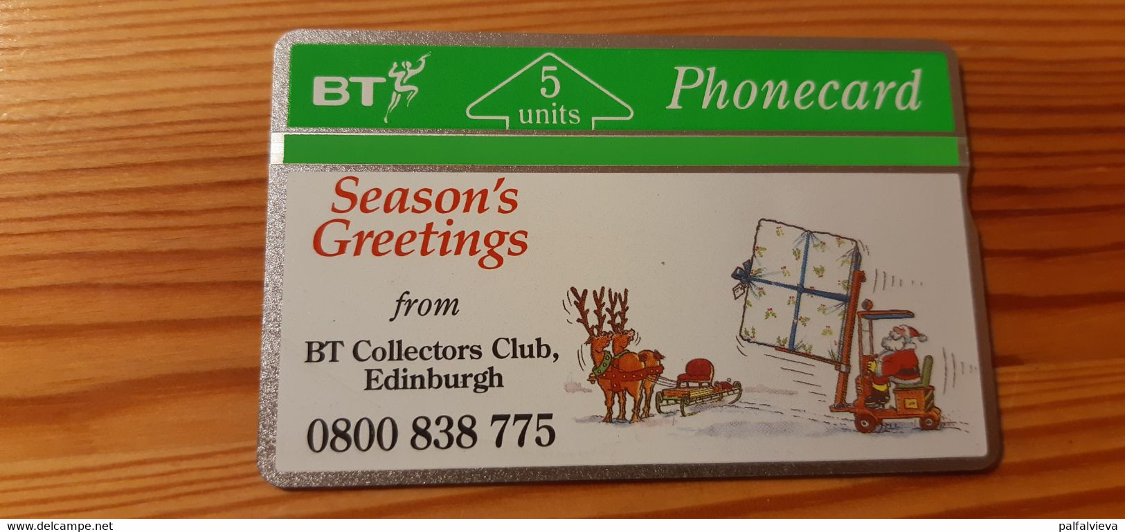 Phonecard United Kingdom, BT 171E - Christmas - BT Emissions Commémoratives