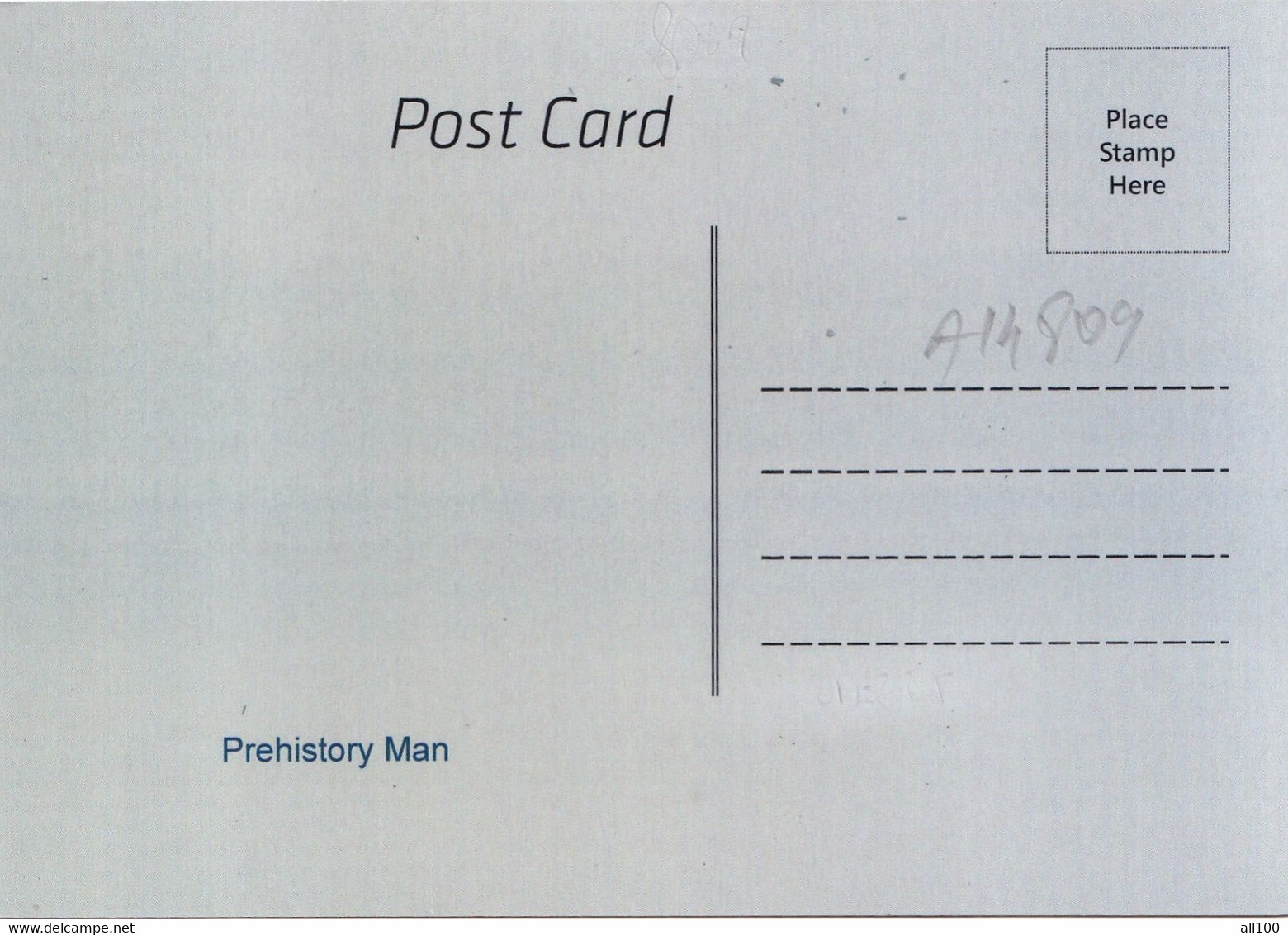 A14809 - PREHISTORY MAN POSTCARD - Prehistory