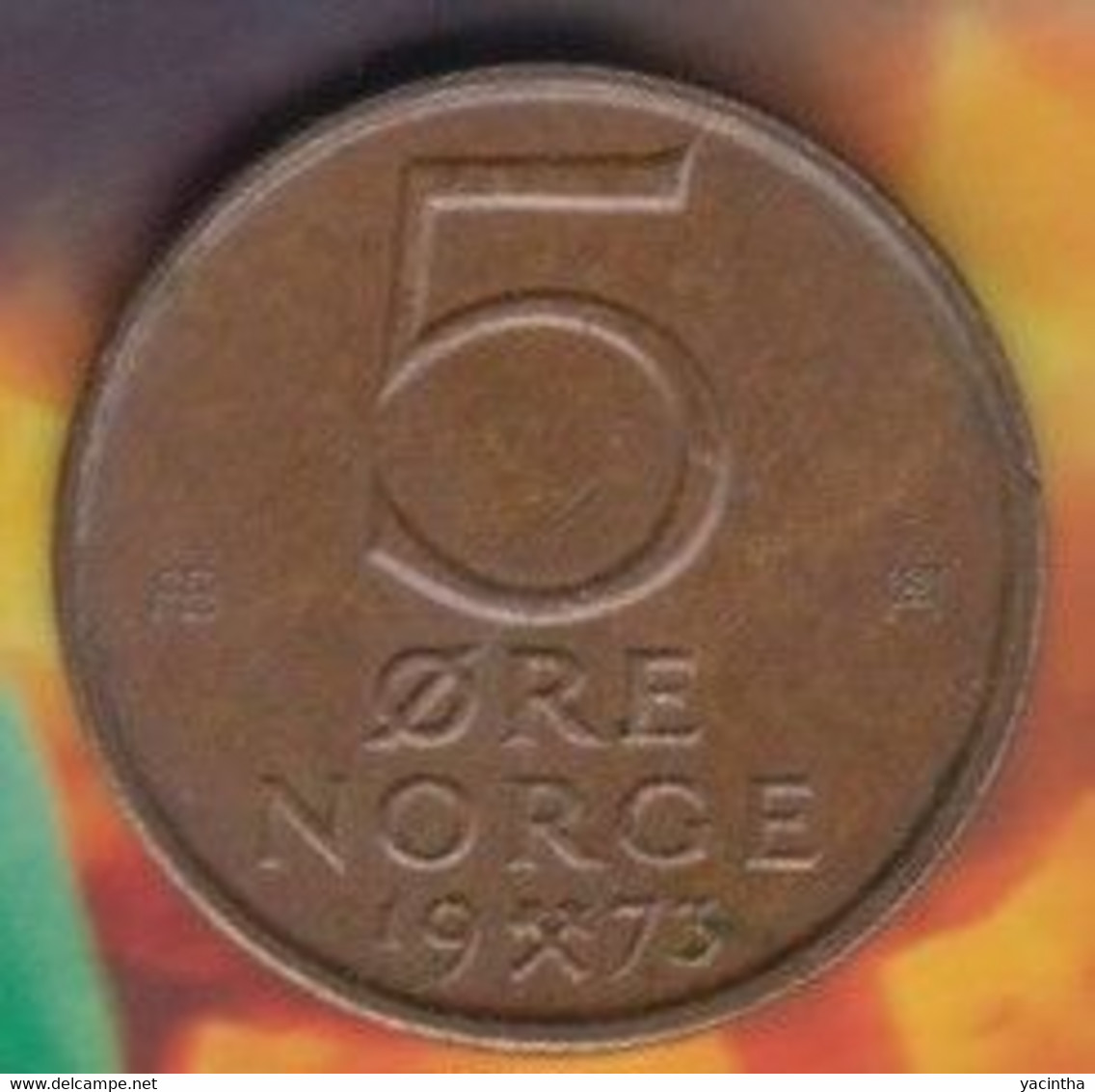 @Y@    Noorwegen     5  Ore   1973    (4679) - Noruega