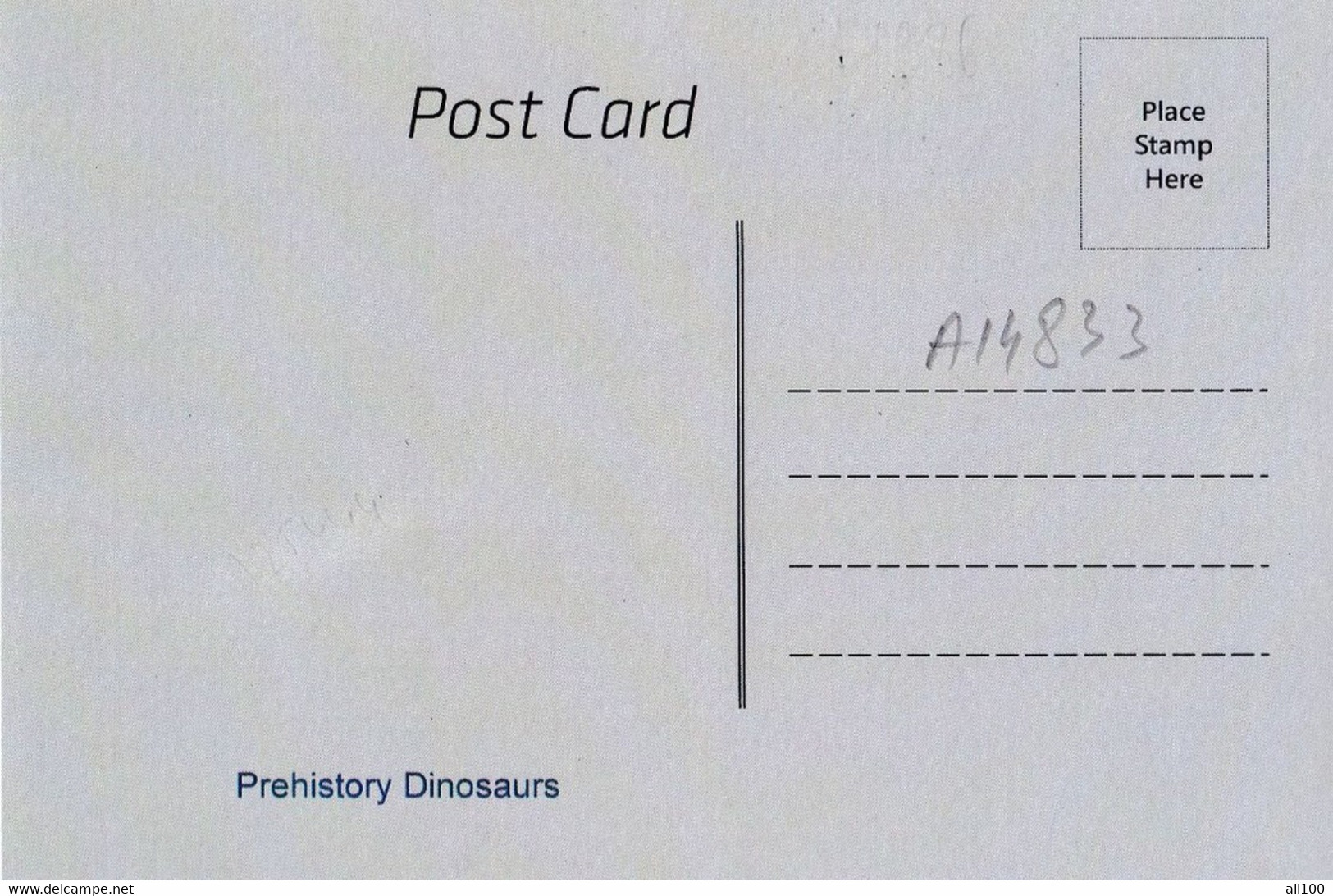 A14833 - PREHISTORY DINOSAURS - Prehistory