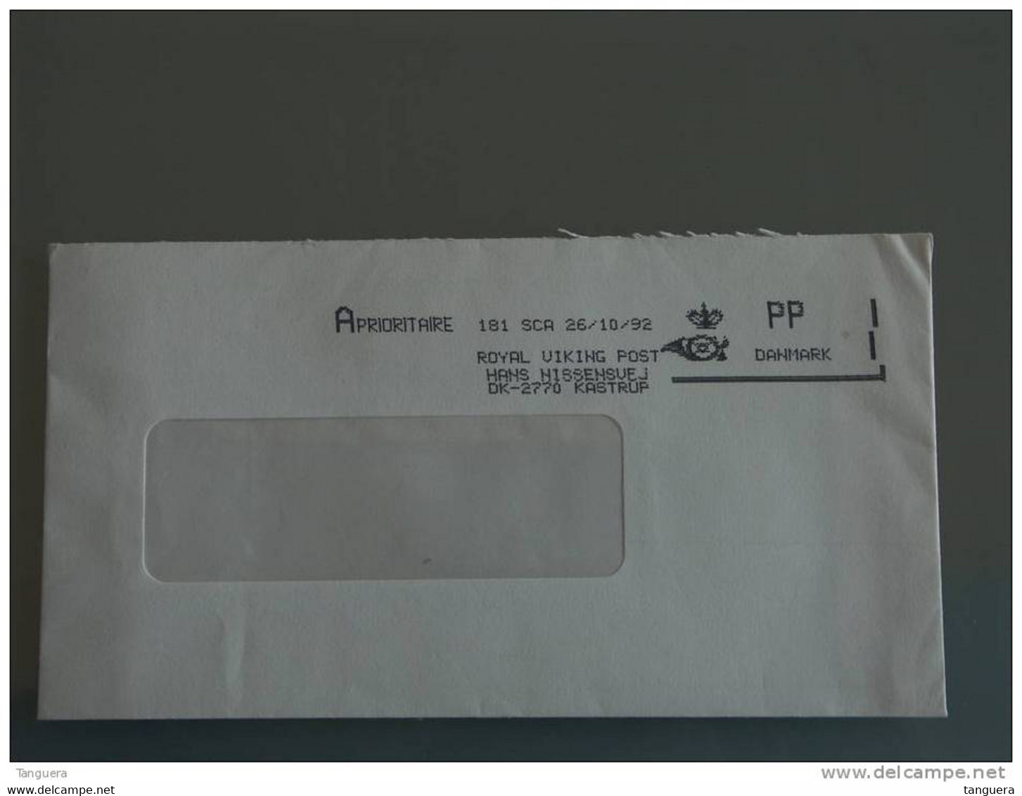 Denemarken Danemark Danmark 1992 Brief Omslag Enveloppe Lettre Cover EMA Frankeermachine - Máquinas Franqueo (EMA)