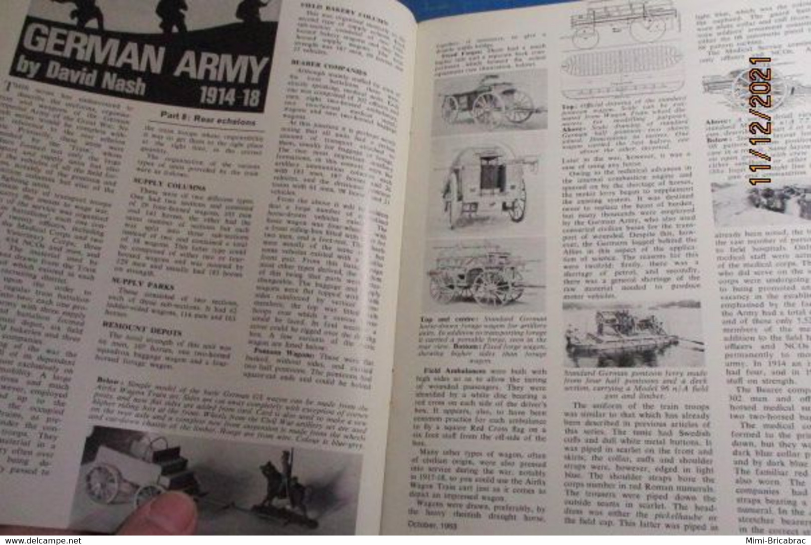 AIRFIXMAG2021 Revue Maquettisme En Anglais AIRFIX MAGAZINE De Octobre 1968 , TBE , Sommaire En Photo 3 - Grande-Bretagne