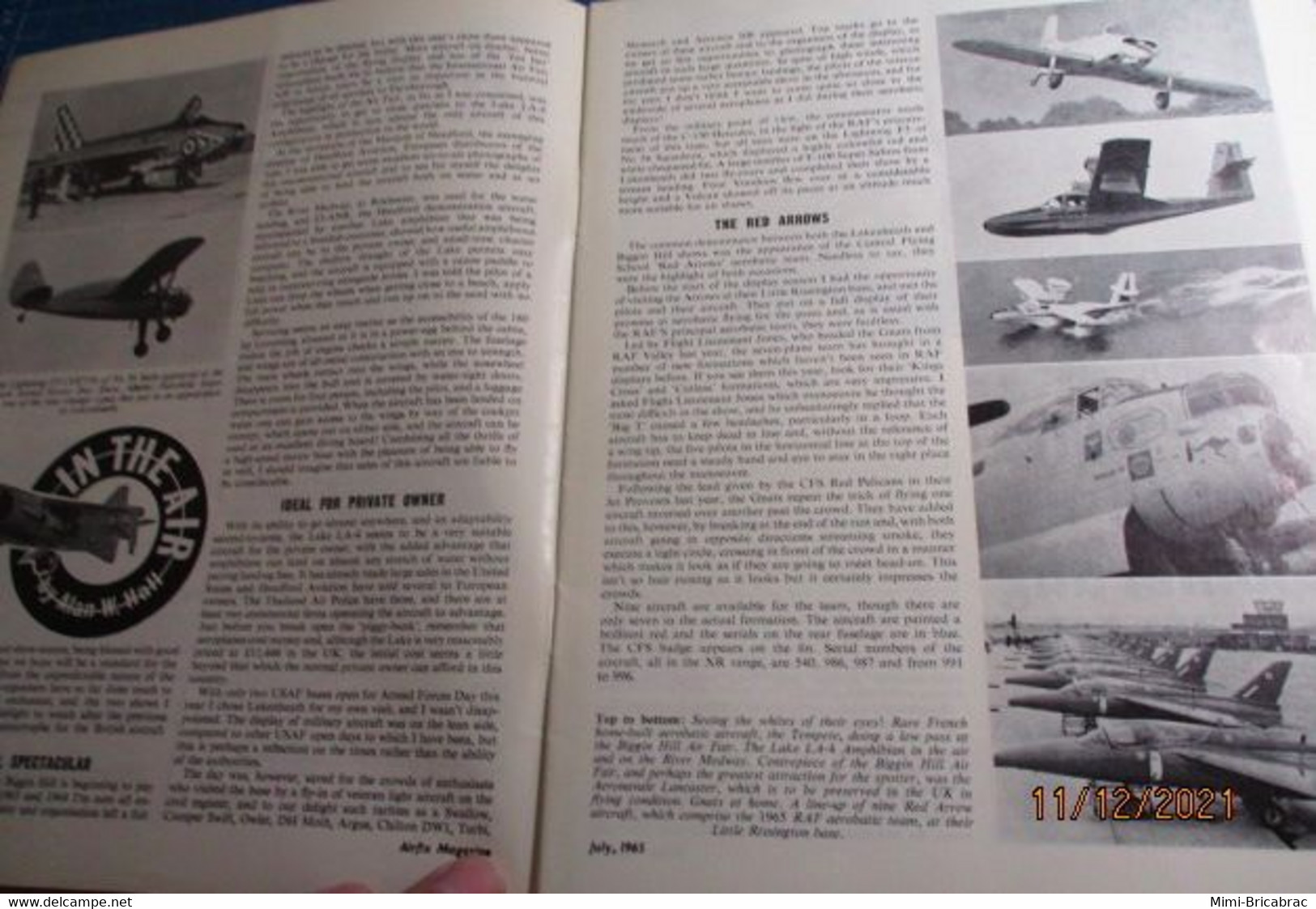 AIRFIXMAG2021 Revue Maquettisme En Anglais AIRFIX MAGAZINE De Juillet 1965 , TBE , Sommaire En Photo 3 - Grossbritannien