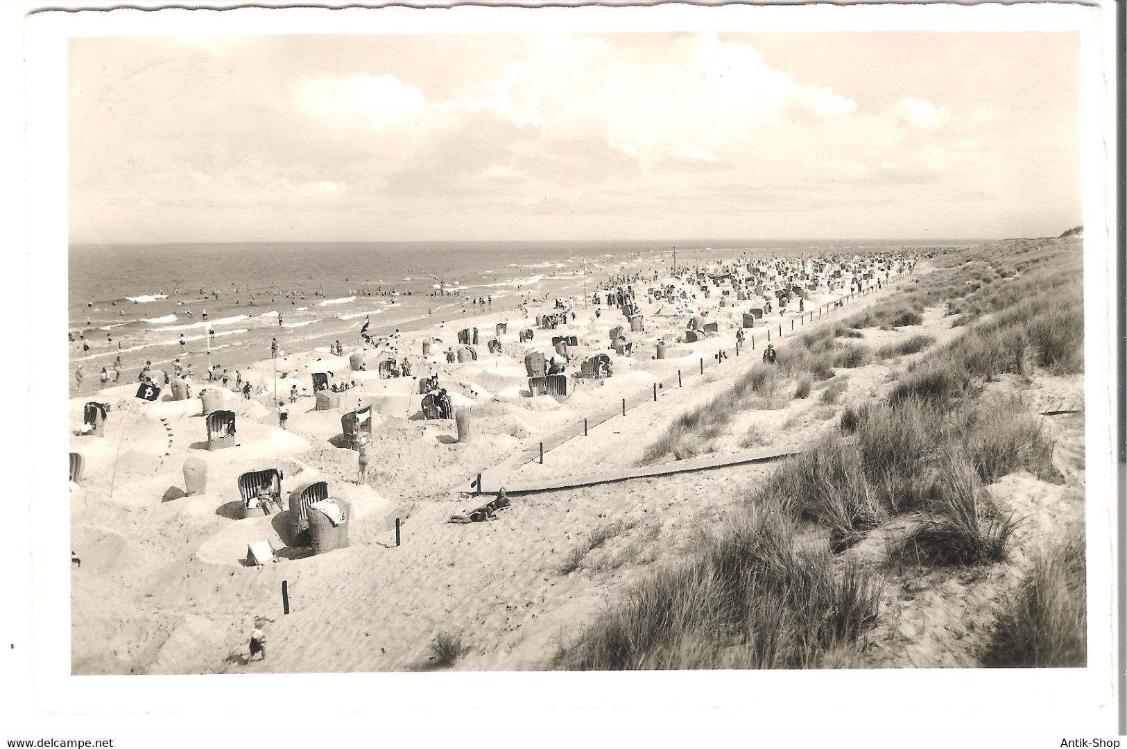 Nordseebad Langeoog - Der Breite Strand Von 1953 (5460) - Langeoog