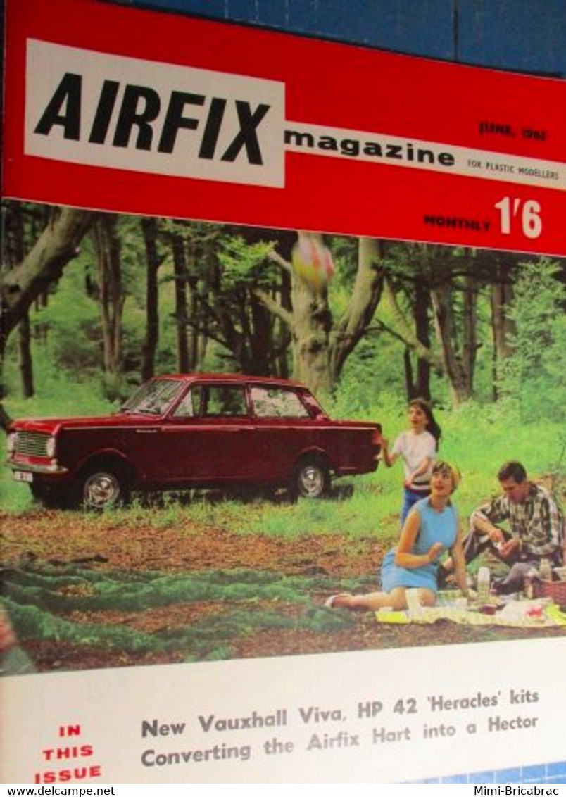 AIRFIXMAG2021 Revue Maquettisme En Anglais AIRFIX MAGAZINE De Juin 1965 , TBE , Sommaire En Photo 3 - Gran Bretagna