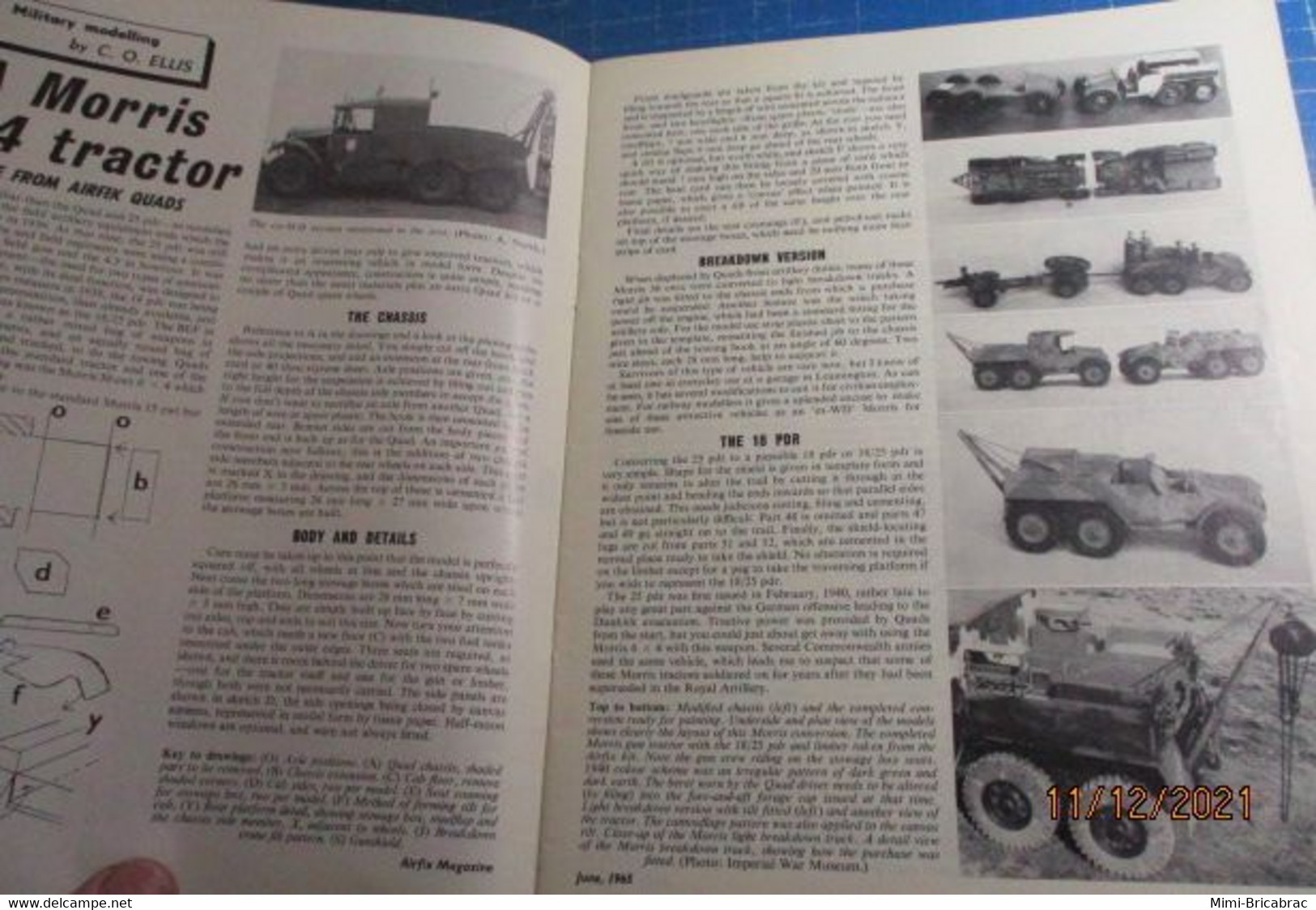 AIRFIXMAG2021 Revue Maquettisme En Anglais AIRFIX MAGAZINE De Juin 1965 , TBE , Sommaire En Photo 3 - Grossbritannien