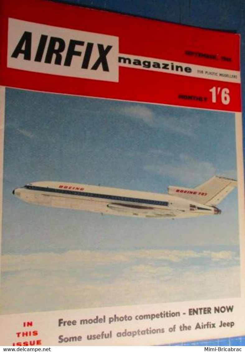 AIRFIXMAG2021 Revue Maquettisme En Anglais AIRFIX MAGAZINE De Septembre 1965 , TBE , Sommaire En Photo 3 - Grande-Bretagne