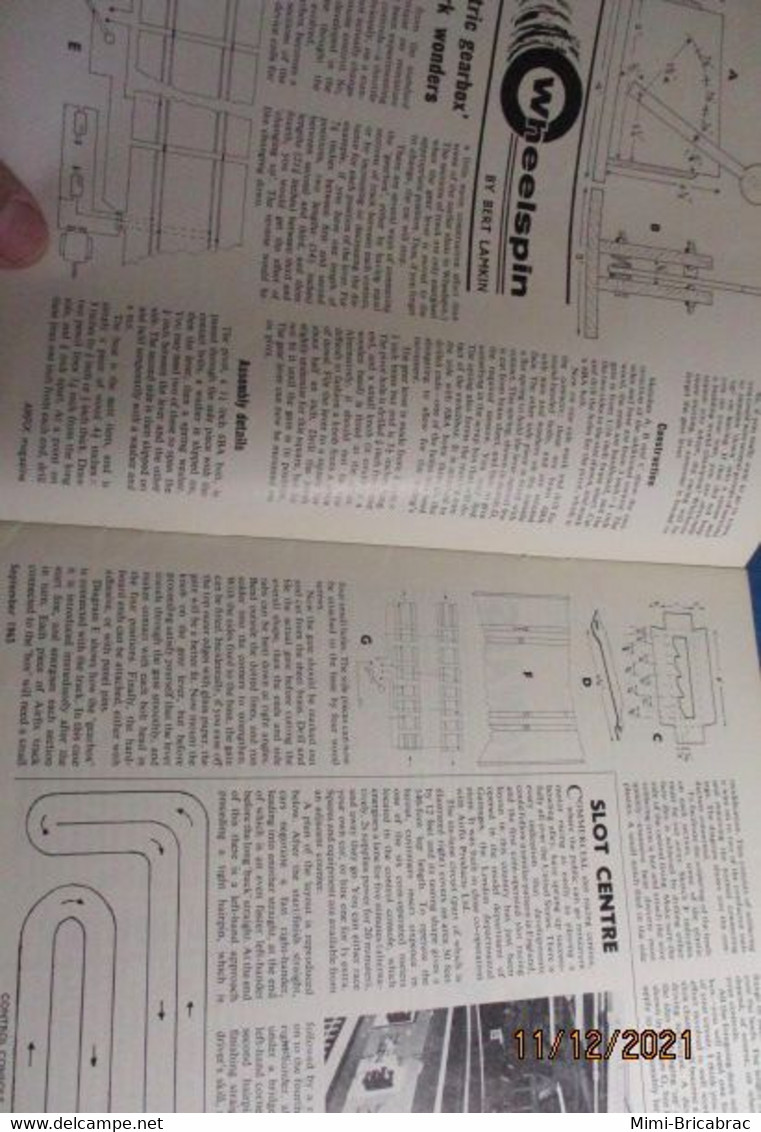 AIRFIXMAG2021 Revue Maquettisme En Anglais AIRFIX MAGAZINE De Septembre 1965 , TBE , Sommaire En Photo 3 - Groot-Britannië