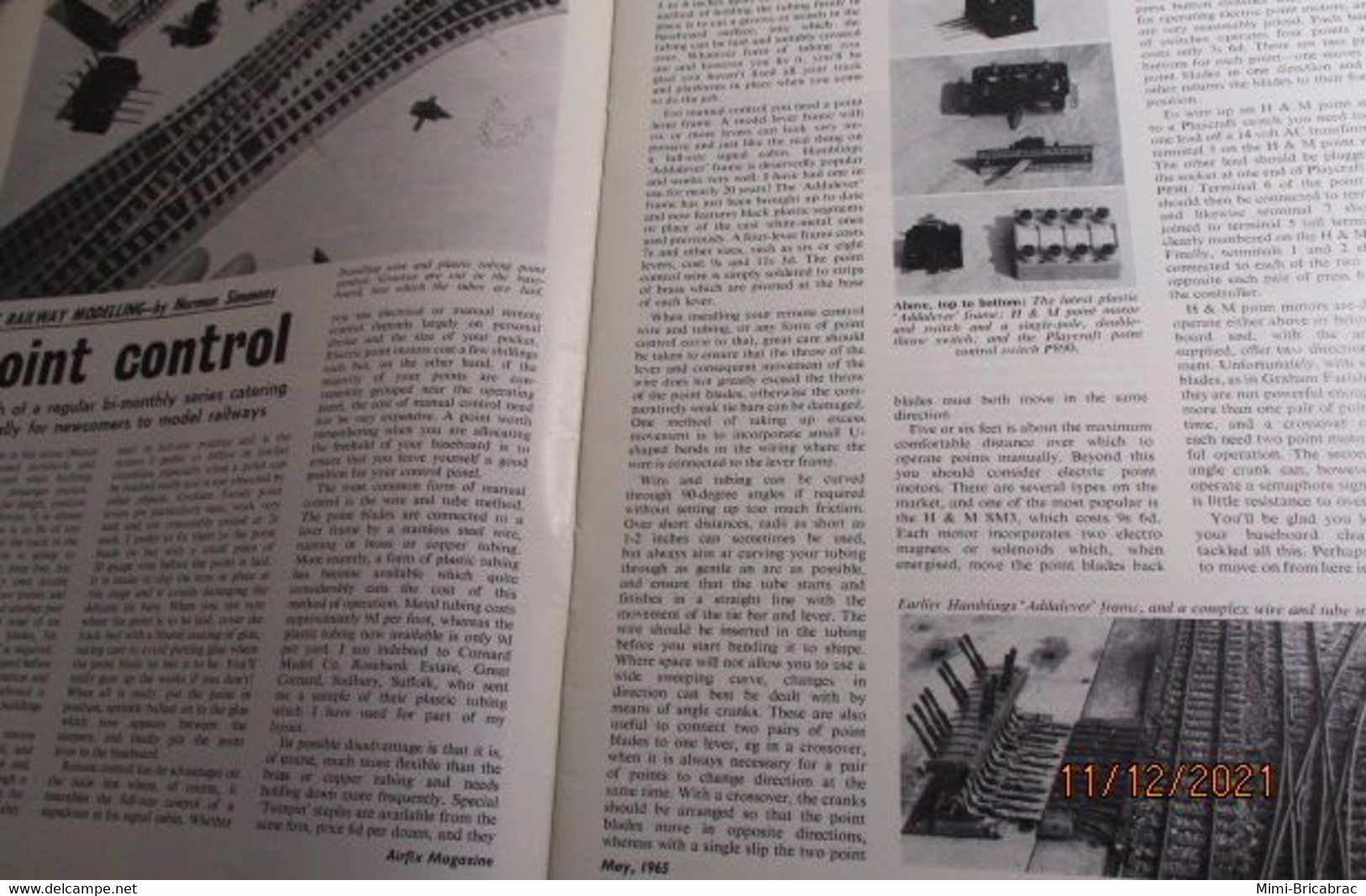 AIRFIXMAG2021 Revue Maquettisme En Anglais AIRFIX MAGAZINE De Mai 1965 , TBE , Sommaire En Photo 3 - Gran Bretagna