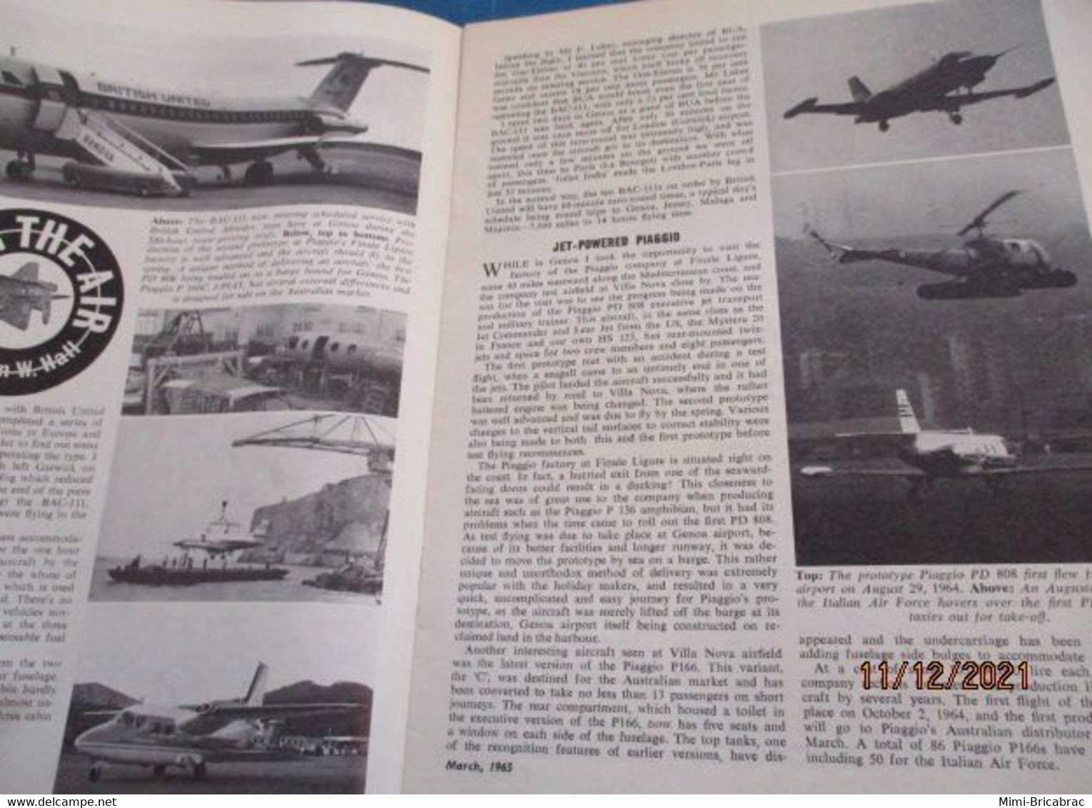 AIRFIXMAG2021 Revue Maquettisme En Anglais AIRFIX MAGAZINE De Mars 1965 , TBE , Sommaire En Photo 3 - Grande-Bretagne