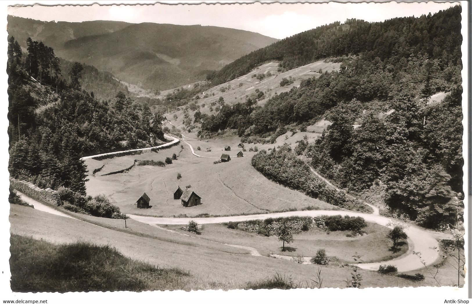 Luftkurort Forbach Im Murgtal (nördlicher Schwarzwald) Von 1957 (5464) - Forbach