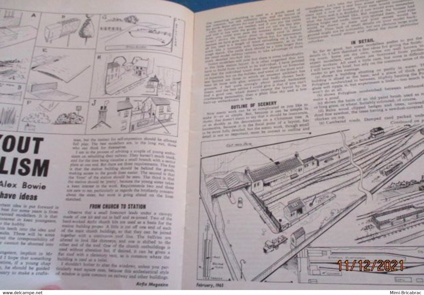 AIRFIXMAG2021 Revue Maquettisme En Anglais AIRFIX MAGAZINE De Février 1965 , TBE , Sommaire En Photo 3 - Grande-Bretagne