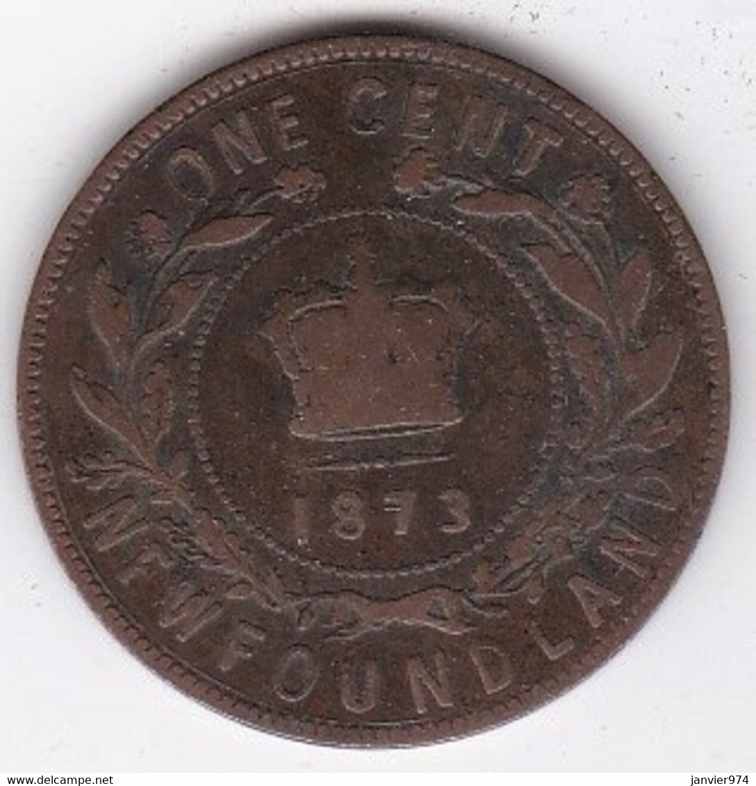 Canada. Terre-Neuve / Newfoundland 1 Cent 1873. Victoria - Canada