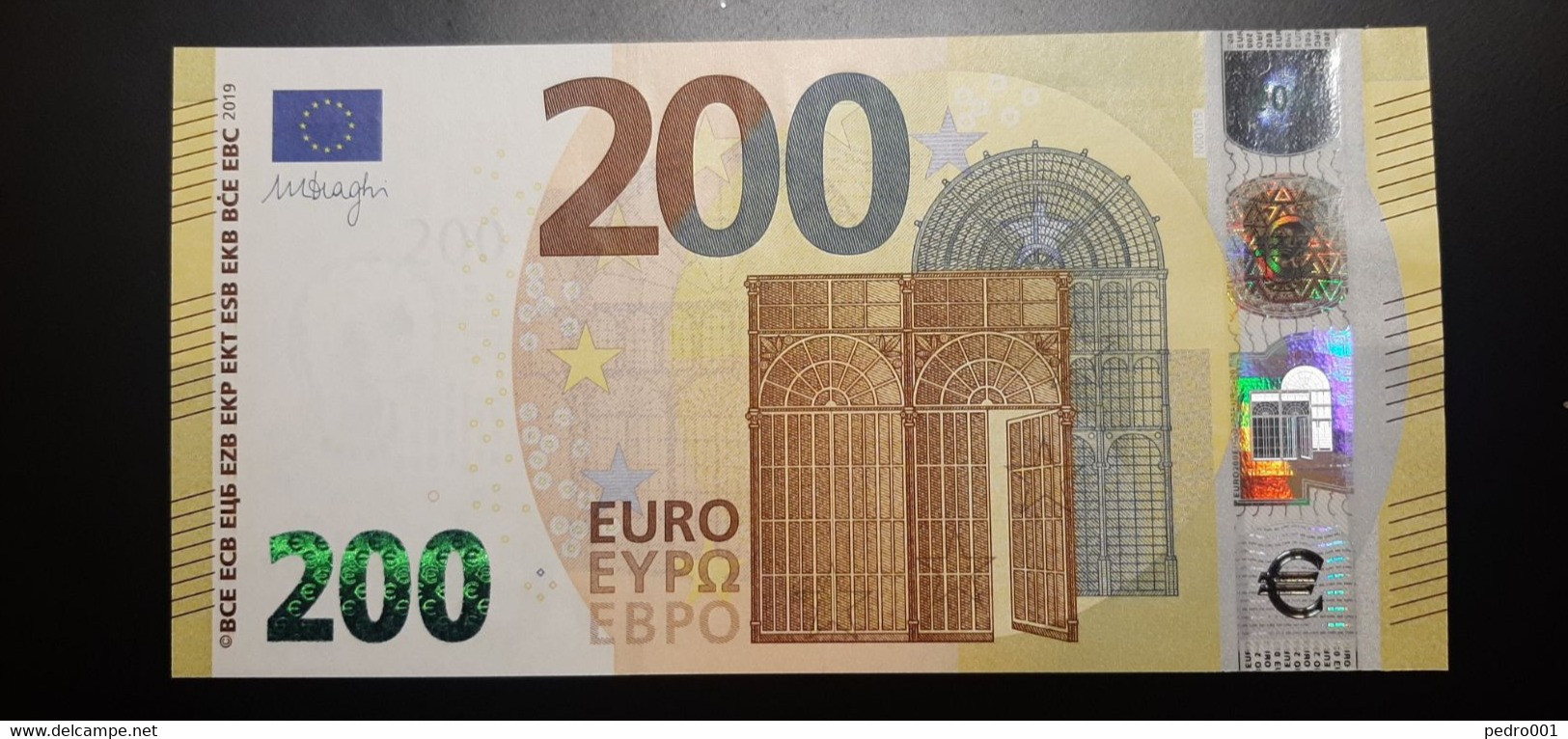 200 Euro Austria N001 D5 UNC - 200 Euro