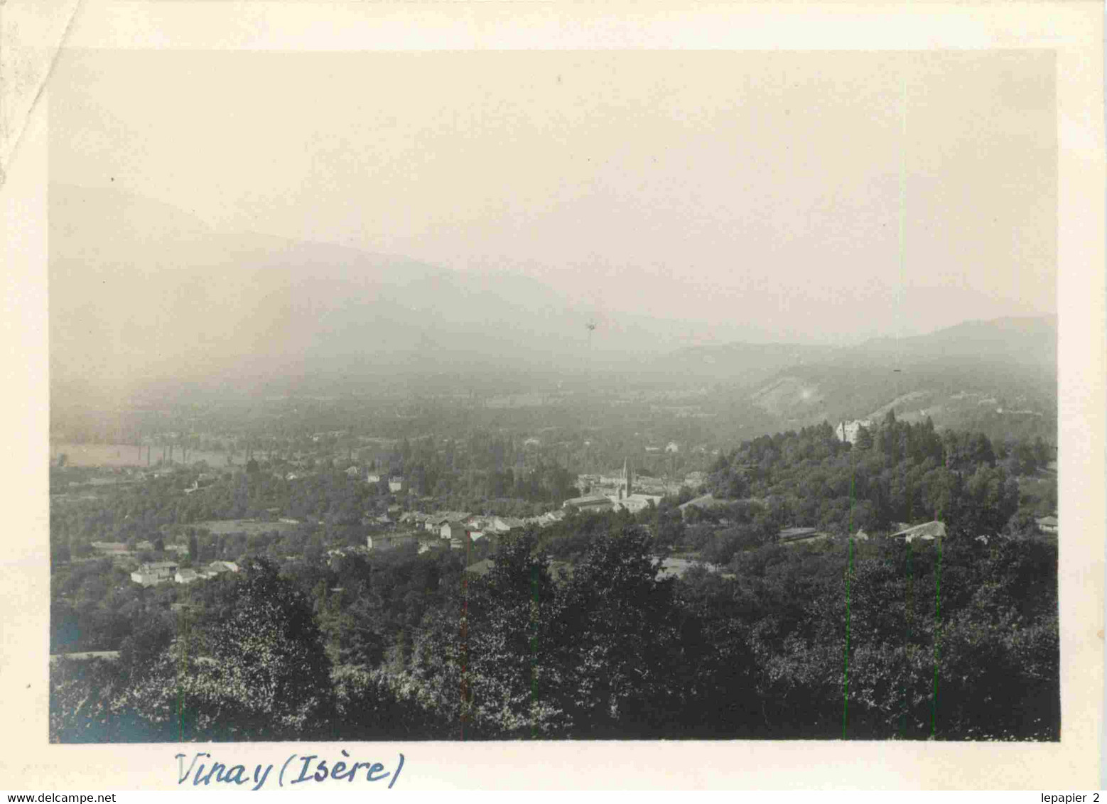 France 38  Isère VINAY PHOTO 10,5 X 8 Circa 1930 - Places