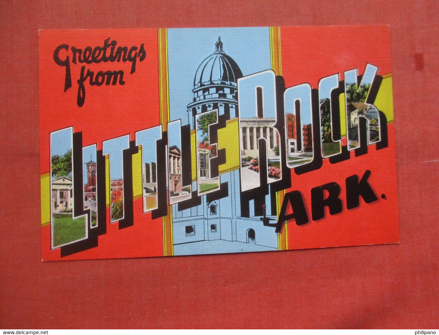 Greetings.   Little Rock Arkansas > Little Rock >   ref  5349 - Little Rock