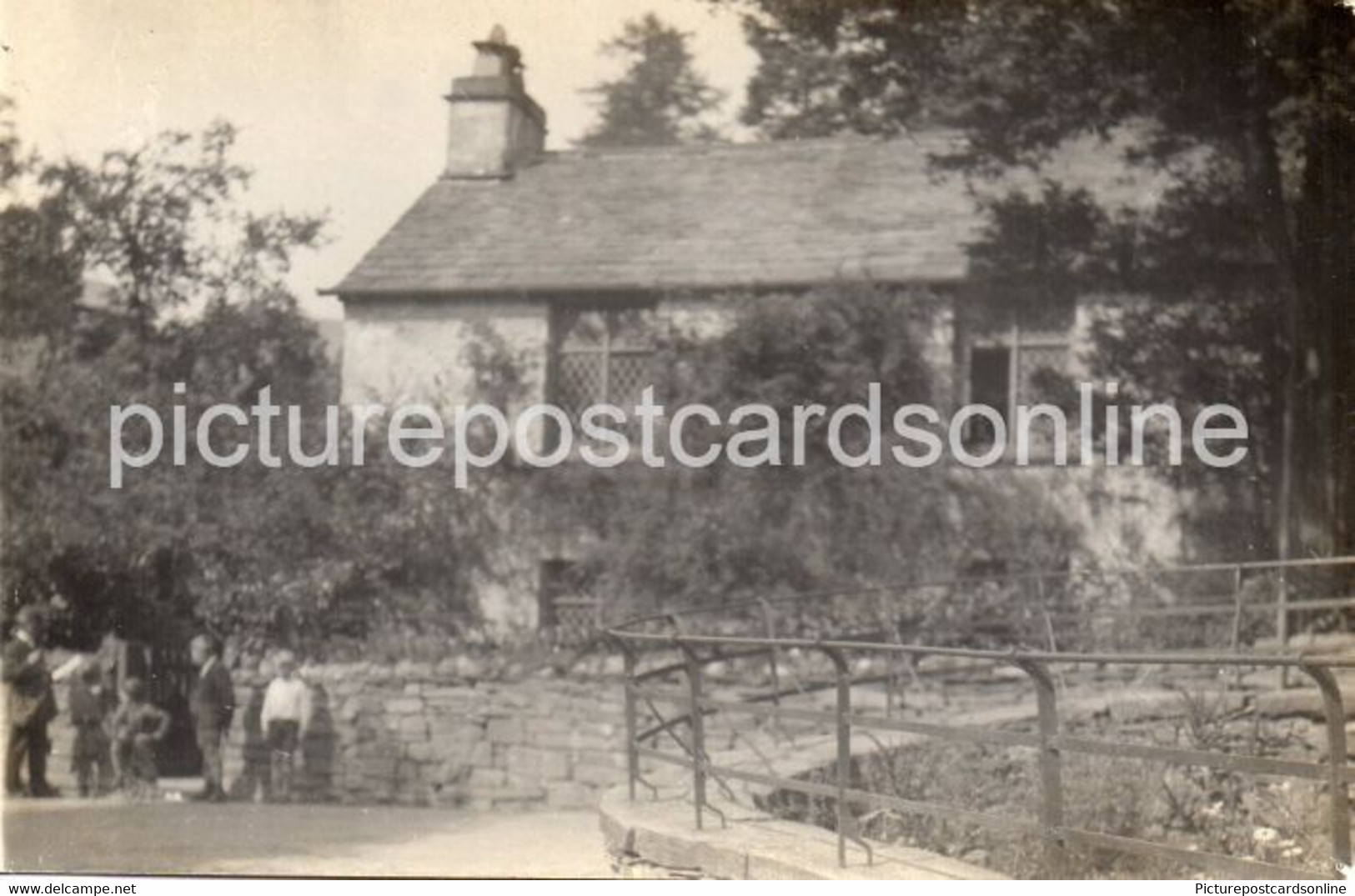 DOVE COTTAGE GRASMERE OLD R/P POSTCARD POET WILLIAM WORDSWORTH CUMBRIA - Grasmere