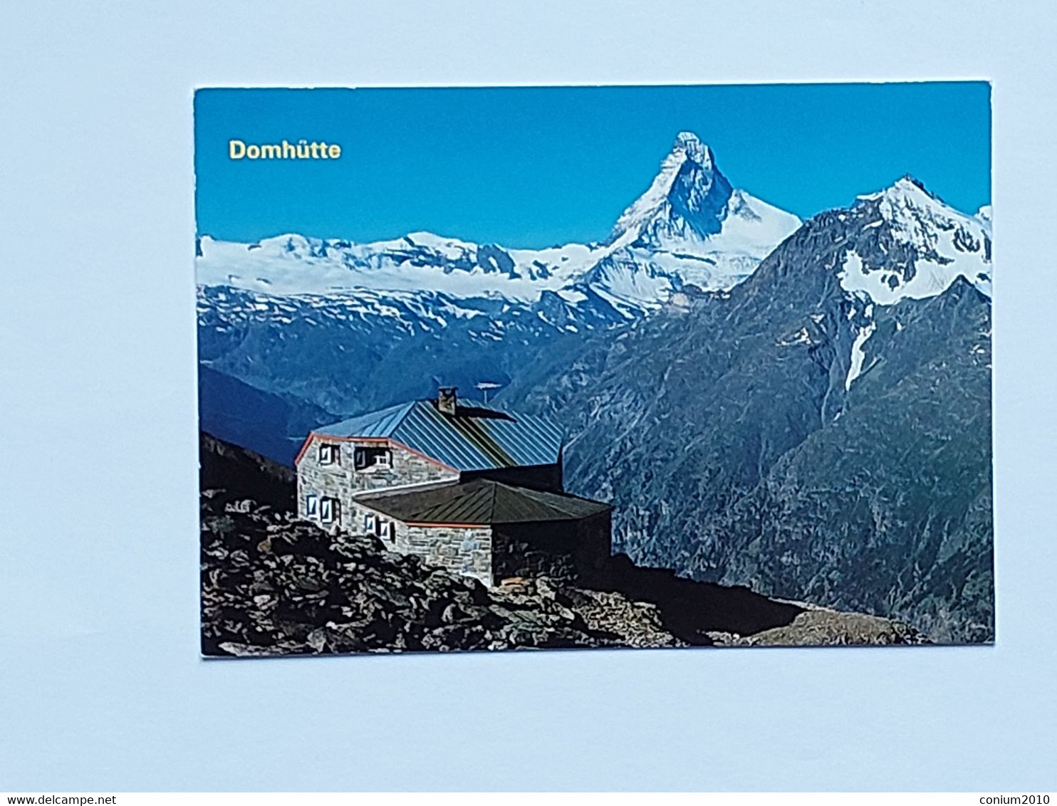 Randa, Domhütte, Matterhorn (nicht Gelaufen, Ca. 2000), #H67 - Randa