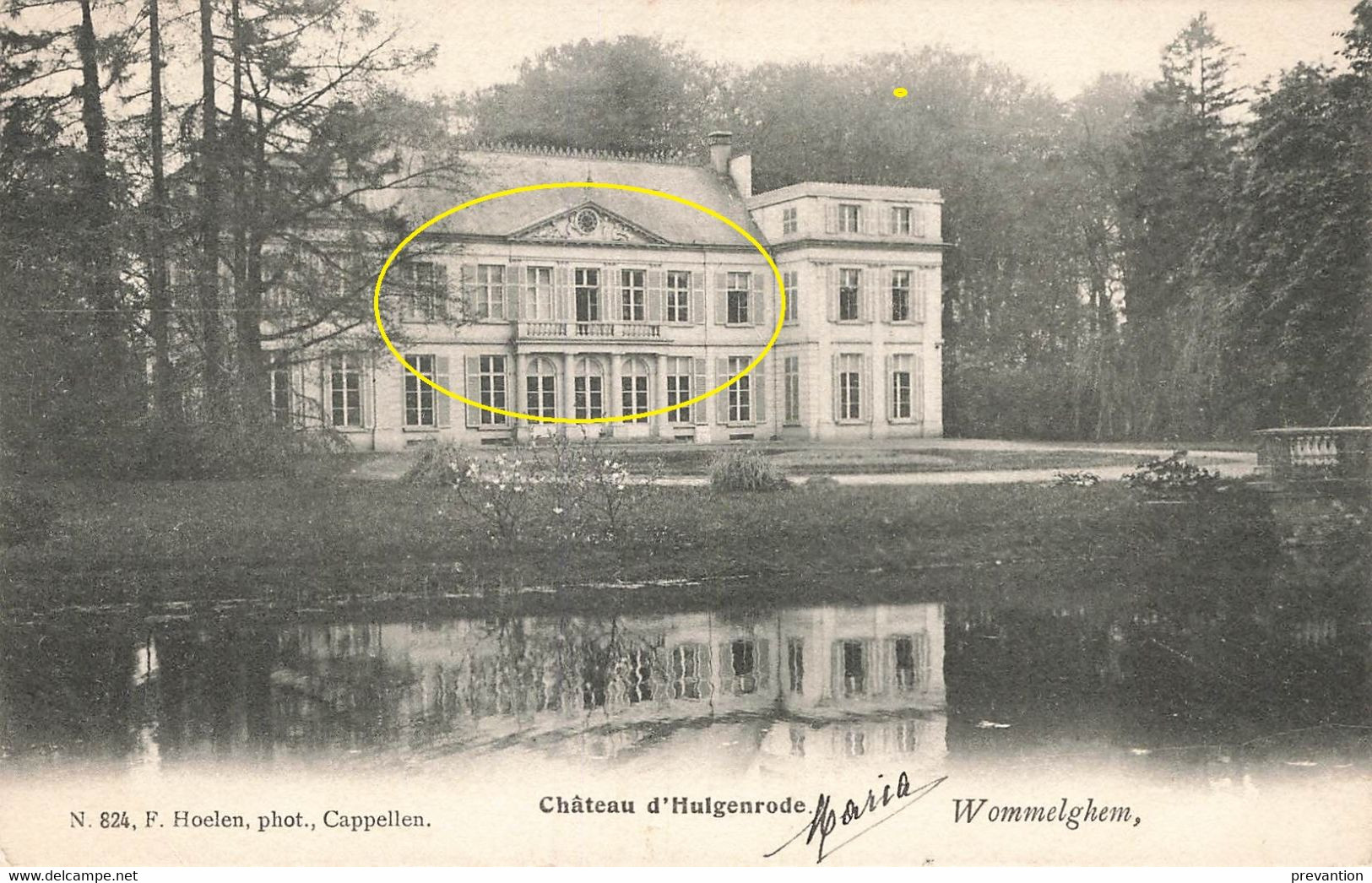 Château D'HULGENRODE - WOMMELGHEM - Carte Circulé - Wommelgem