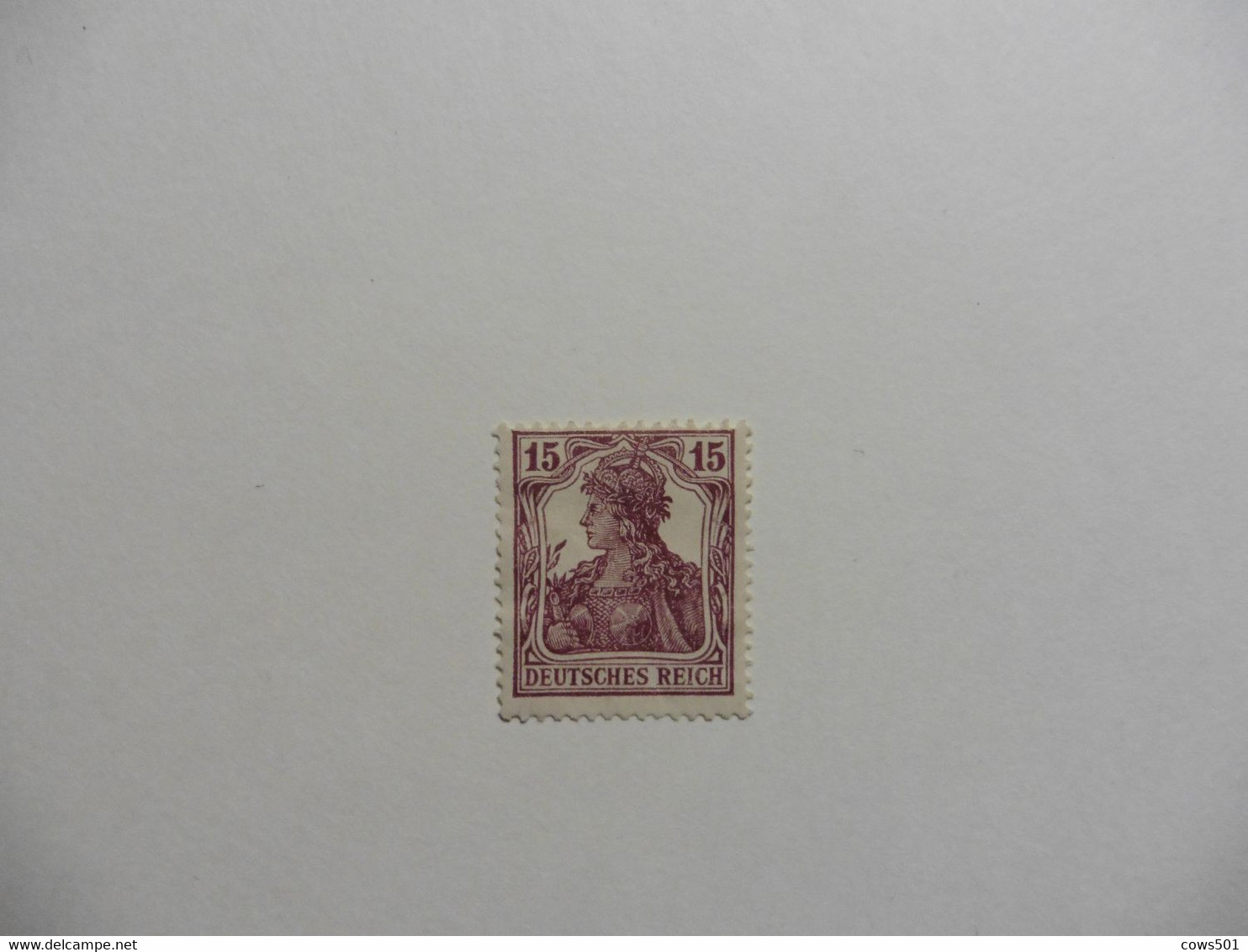 Allemagne >  Empire >Reich :timbre N° 101 Sans Gomme Nsg - Used Stamps