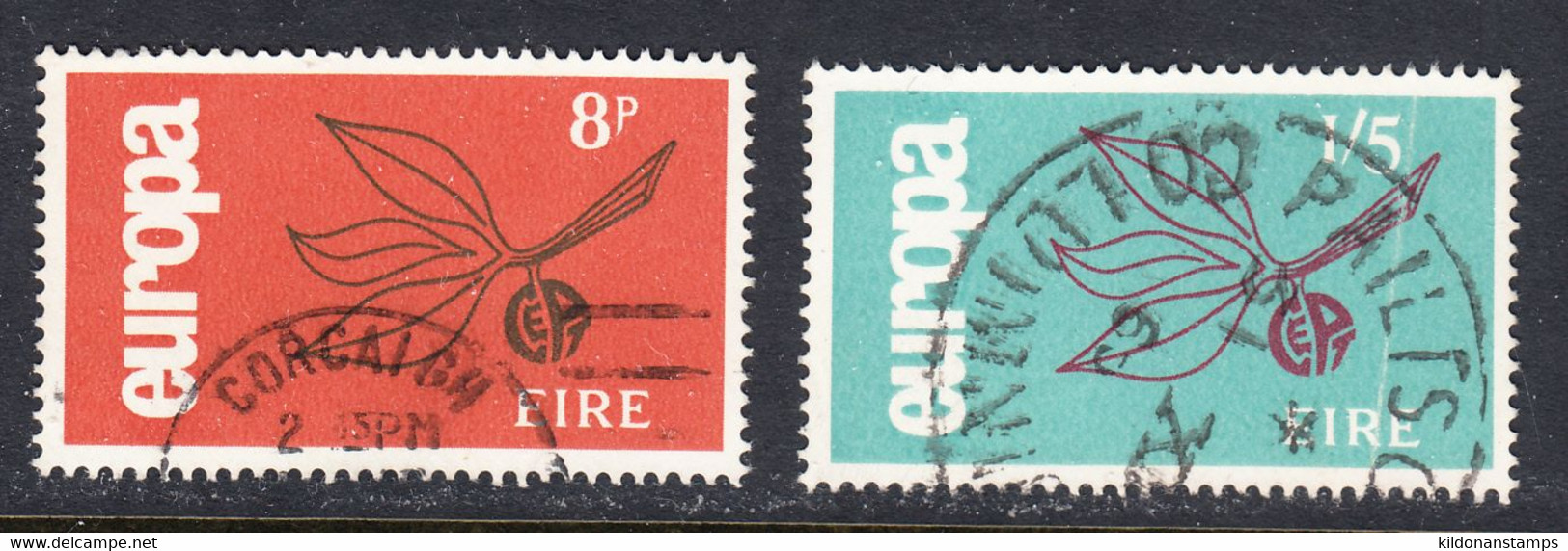 Ireland 1965 Europa, Cancelled, Sc# ,SG 211-212 - Used Stamps