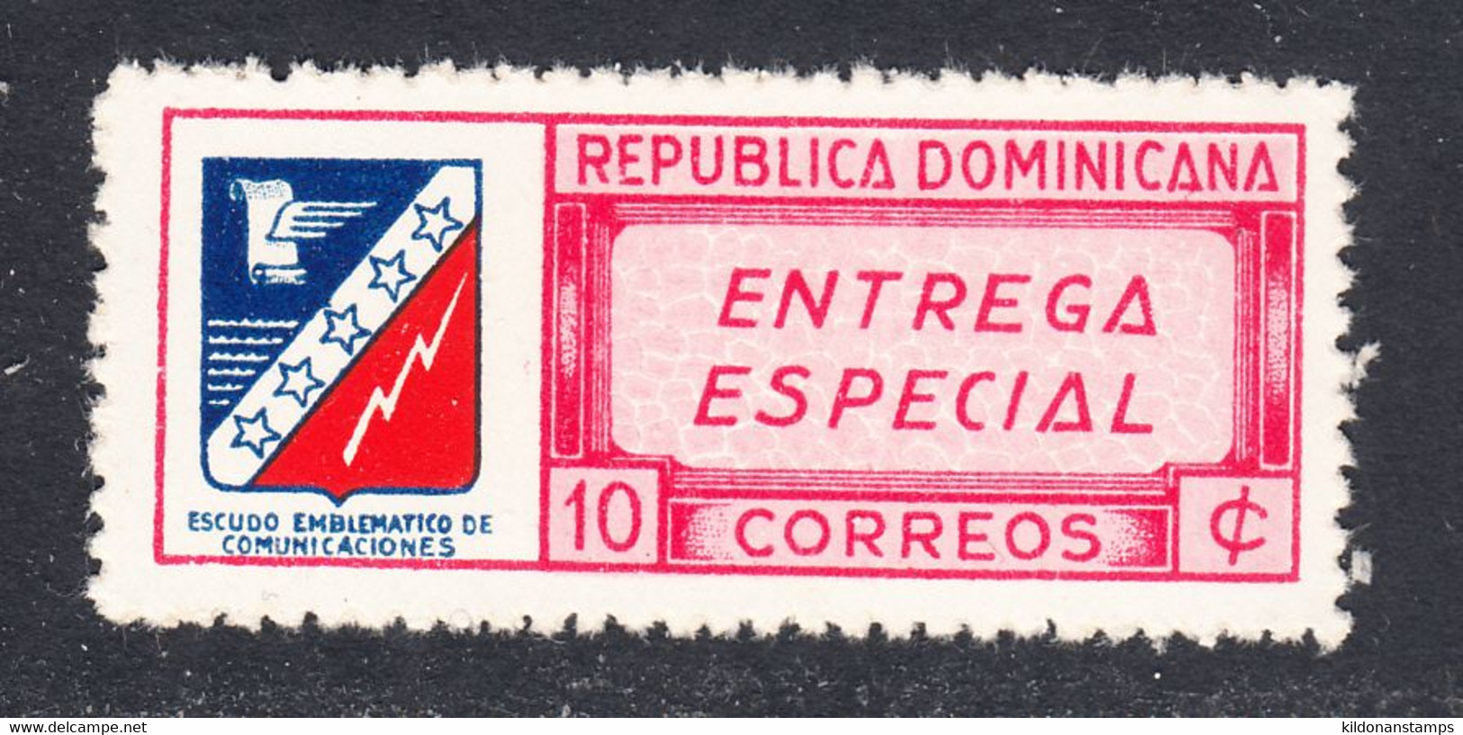 Dominican Republic 1945 Mint Mounted, Sc# E6, SG - República Dominicana