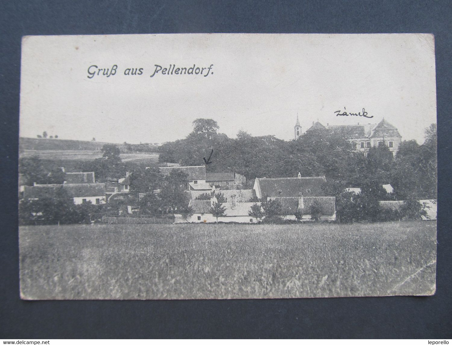 AK PELLENDORF GAWEINSTAL B. Mistelbach 1919  // D*51934 - Mistelbach