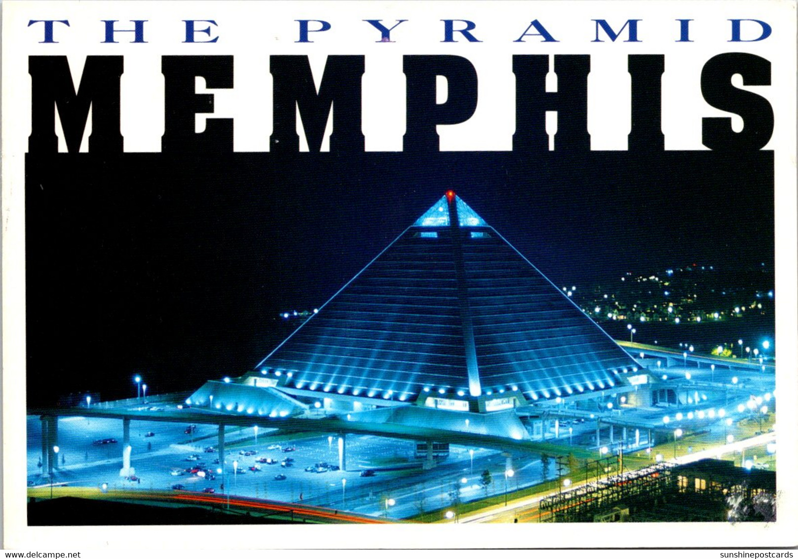 Tennessee Memphis The Pyramid 22,500 Seat Arena Home Of The University Of Memphis Tigers 1996 - Memphis