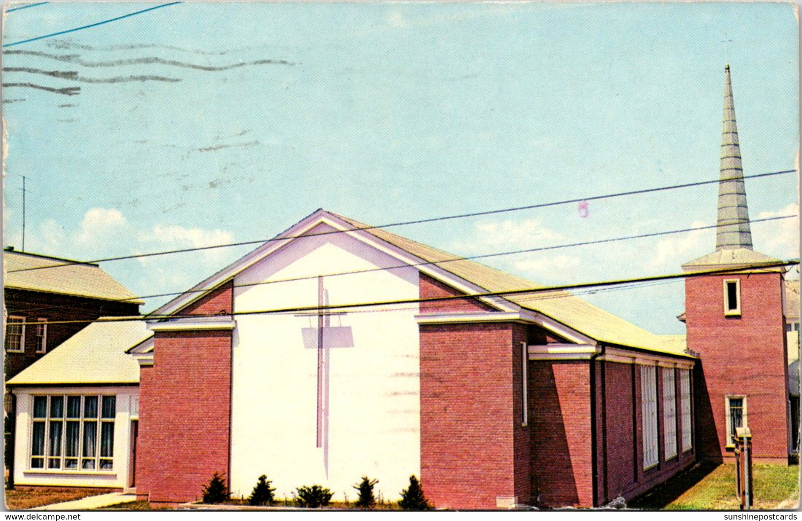 Maryland Ocean City Atlantic Methodist Church 1974 - Ocean City