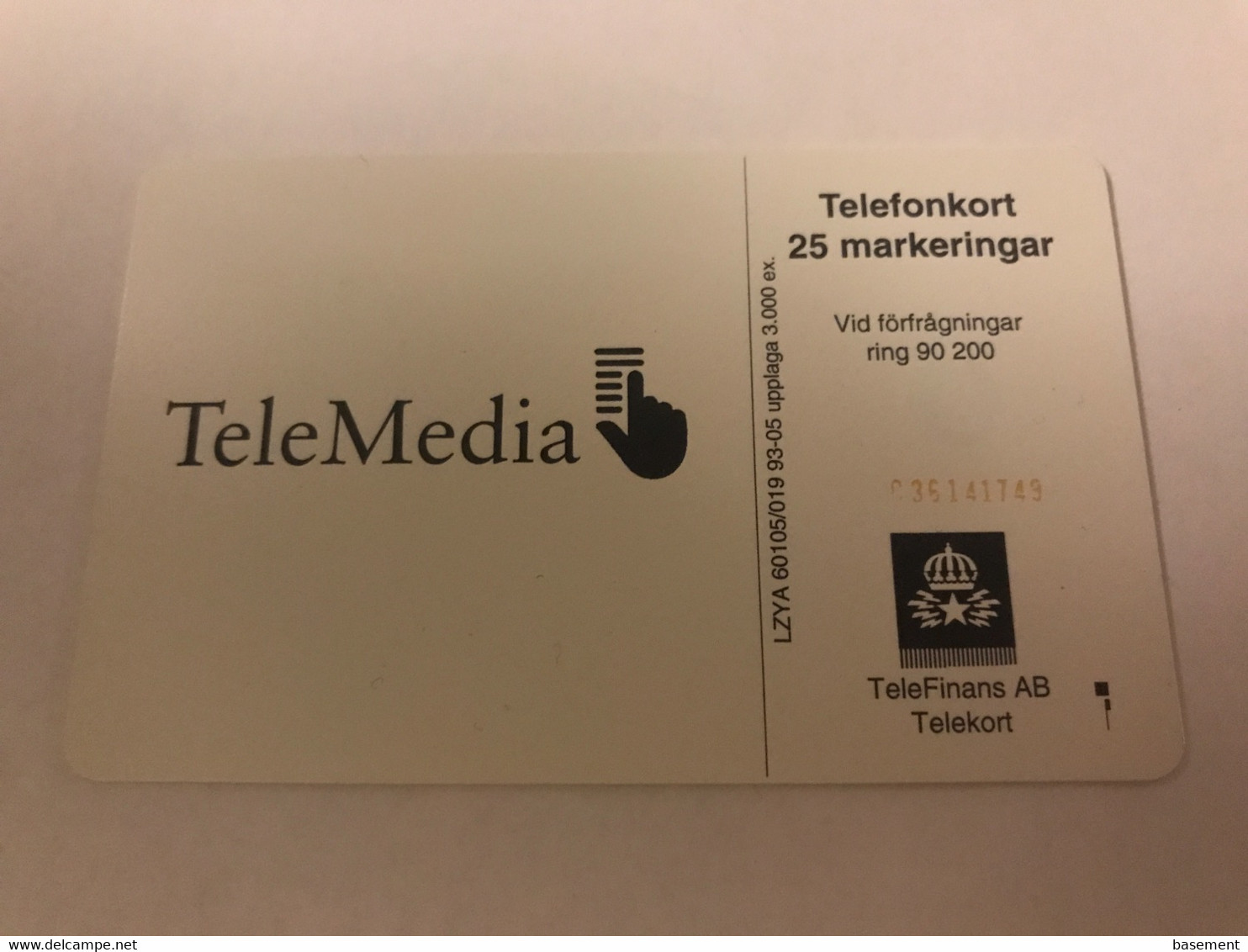 2:431 - Sweden Chip TeleMedia Mint - Schweden