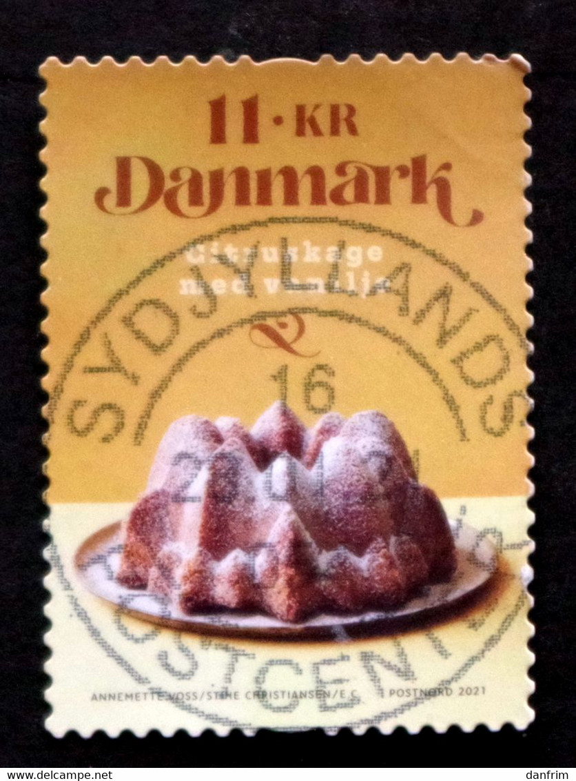 Denmark 2021 Gastronomy. Cakes Minr.2027 (lot G 2224 ) - Gebraucht