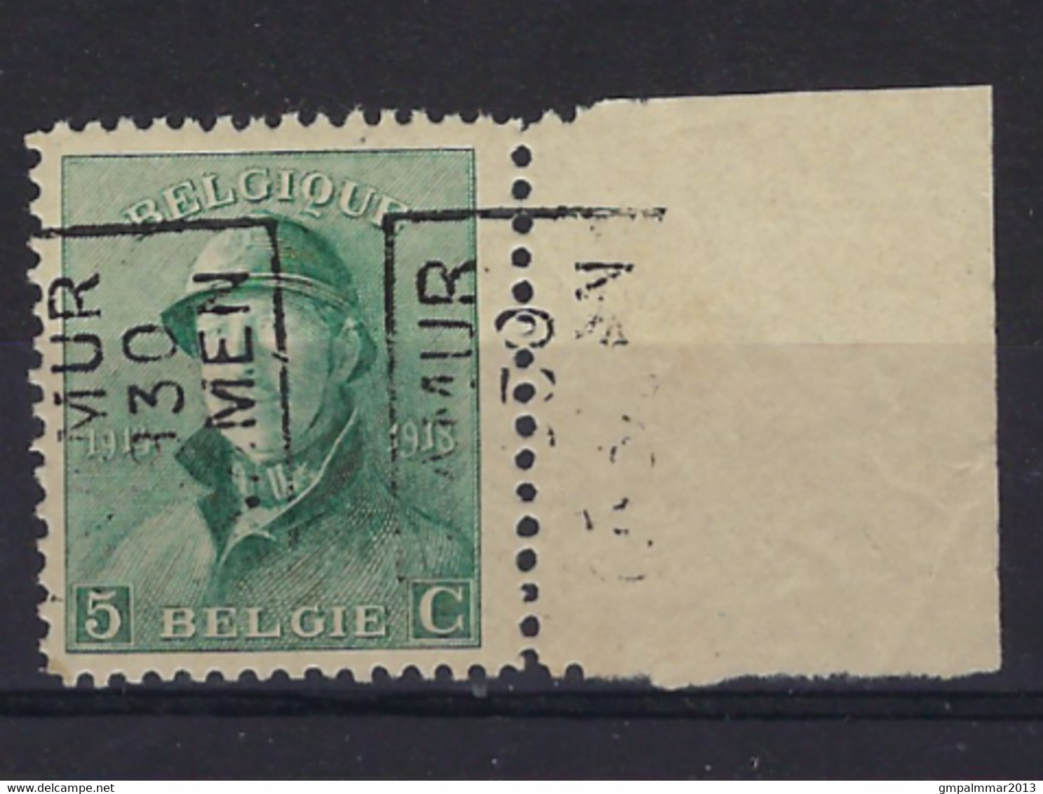 Koning Albert I Met Helm Nr. 167 ** MNH Voorafgestempeld Nr. 5271A NAMUR 1930 NAMEN In Goede Staat Met BLADBOORD ! - Rollenmarken 1930-..