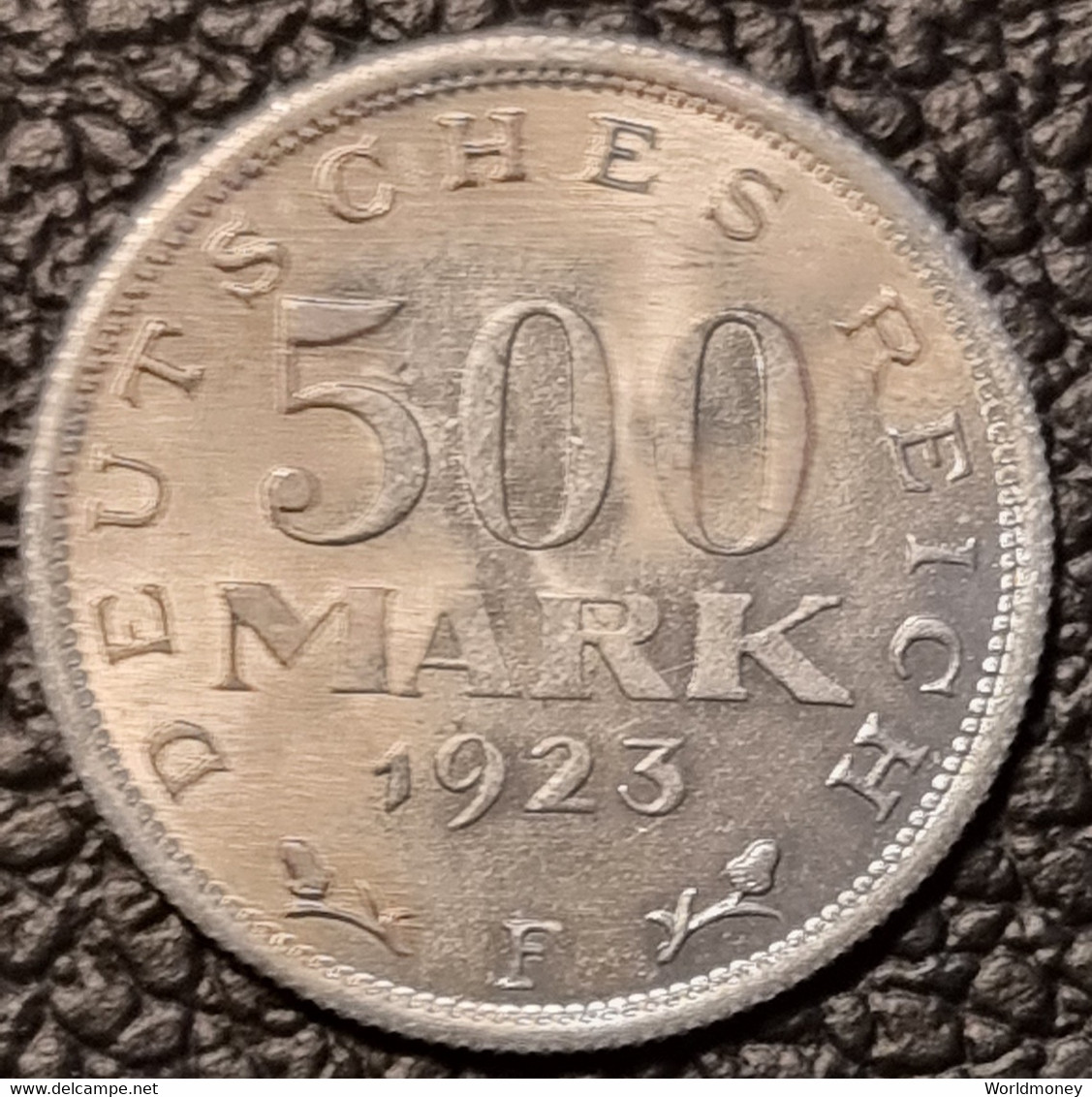 Germany - 500 Mark 1923  (F) - 200 & 500 Mark