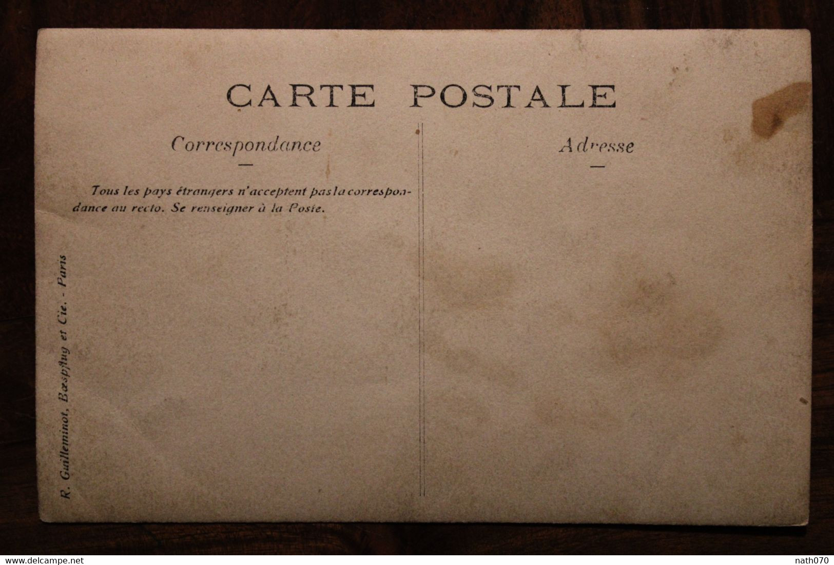 Carte Photo 1910's CPA AK Café Restaurant Liqueurs Animée Famille Bromure Pernod - Caffé