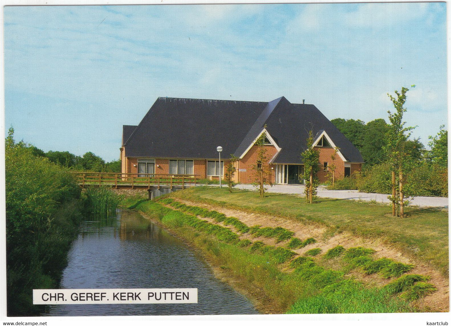 Putten - Chr. Geref. Kerk  - (Gelderland, Nederland) - (Uitg.: Boekhandel V.d. Kamp, Putten) - Putten