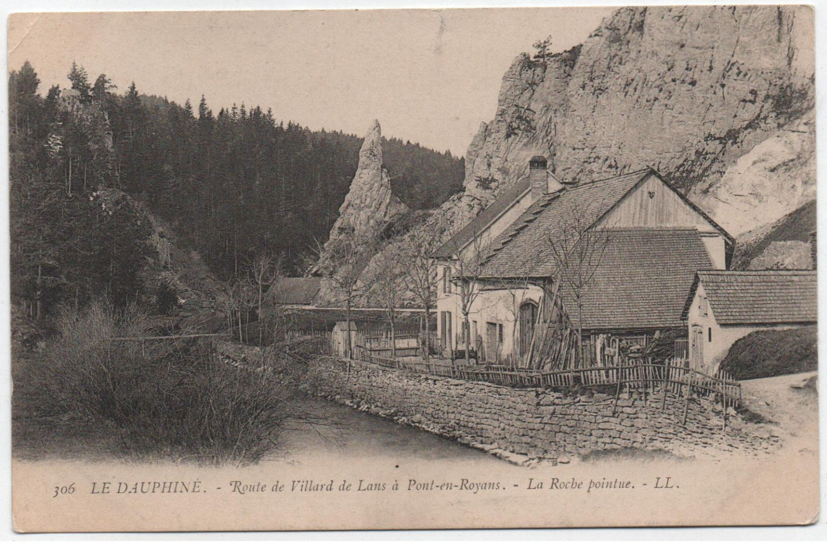 Carte Postale   Ancienne Vers   1900 [38] Isère > Pont-en-Royans - Pont-en-Royans