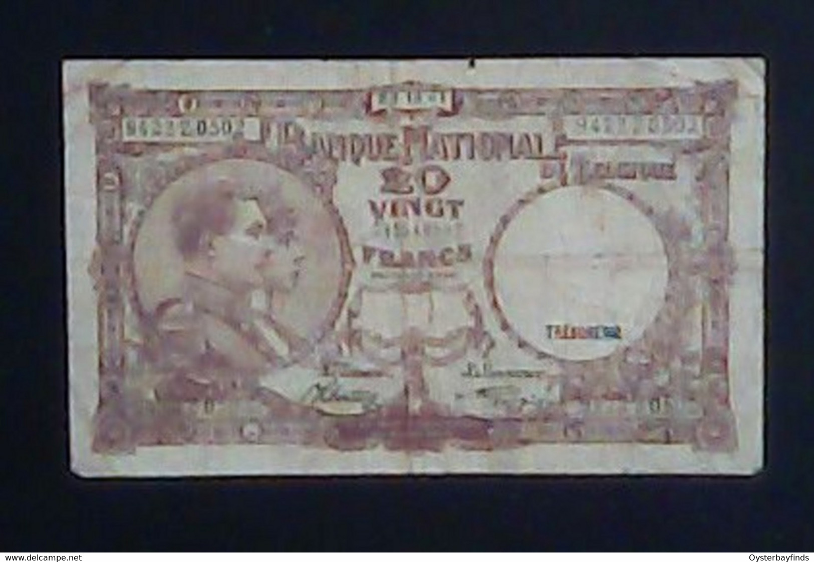 Belgium 1938: 5 Francs - 5 Francos