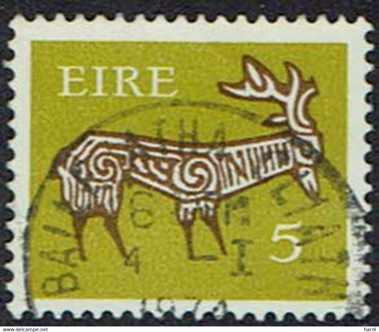 Irland 1971, MiNr 258XA, Gestempelt - Gebraucht