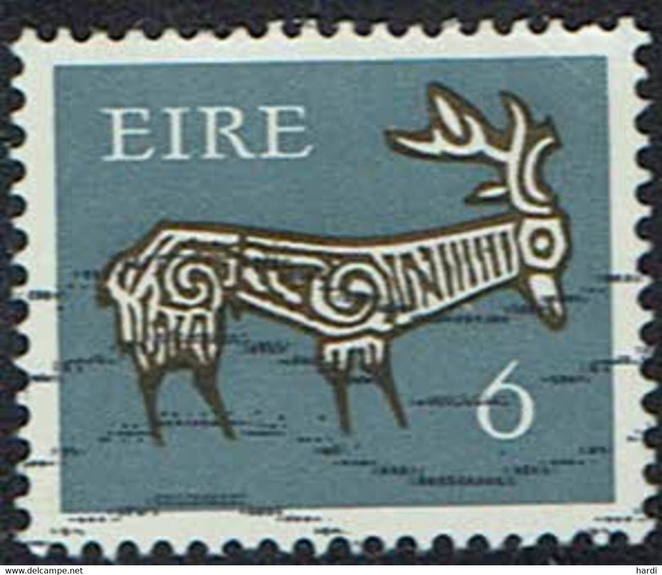 Irland 1971, MiNr 259ZA, Gestempelt - Gebruikt