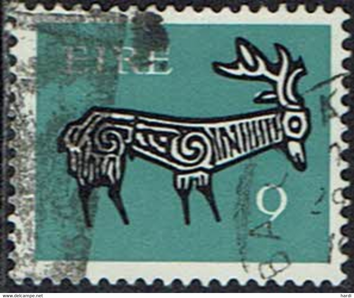 Irland 1971, MiNr 261ZA, Gestempelt - Gebruikt