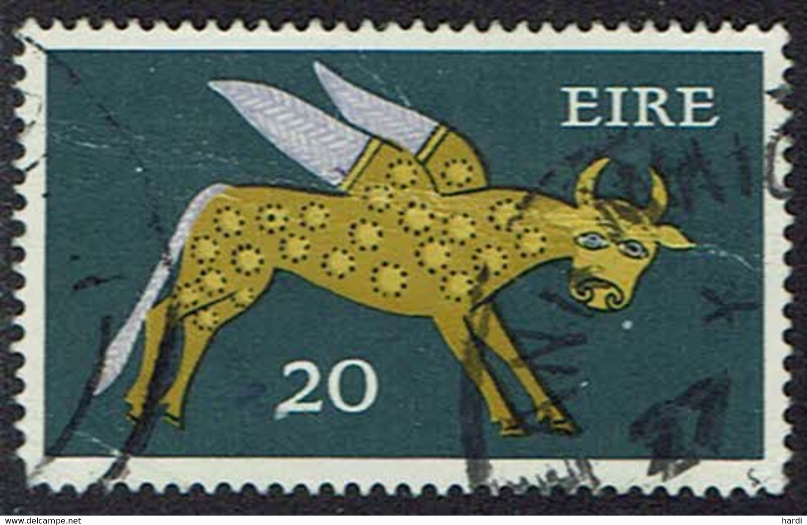 Irland 1971, MiNr 263ZA, Gestempelt - Gebraucht