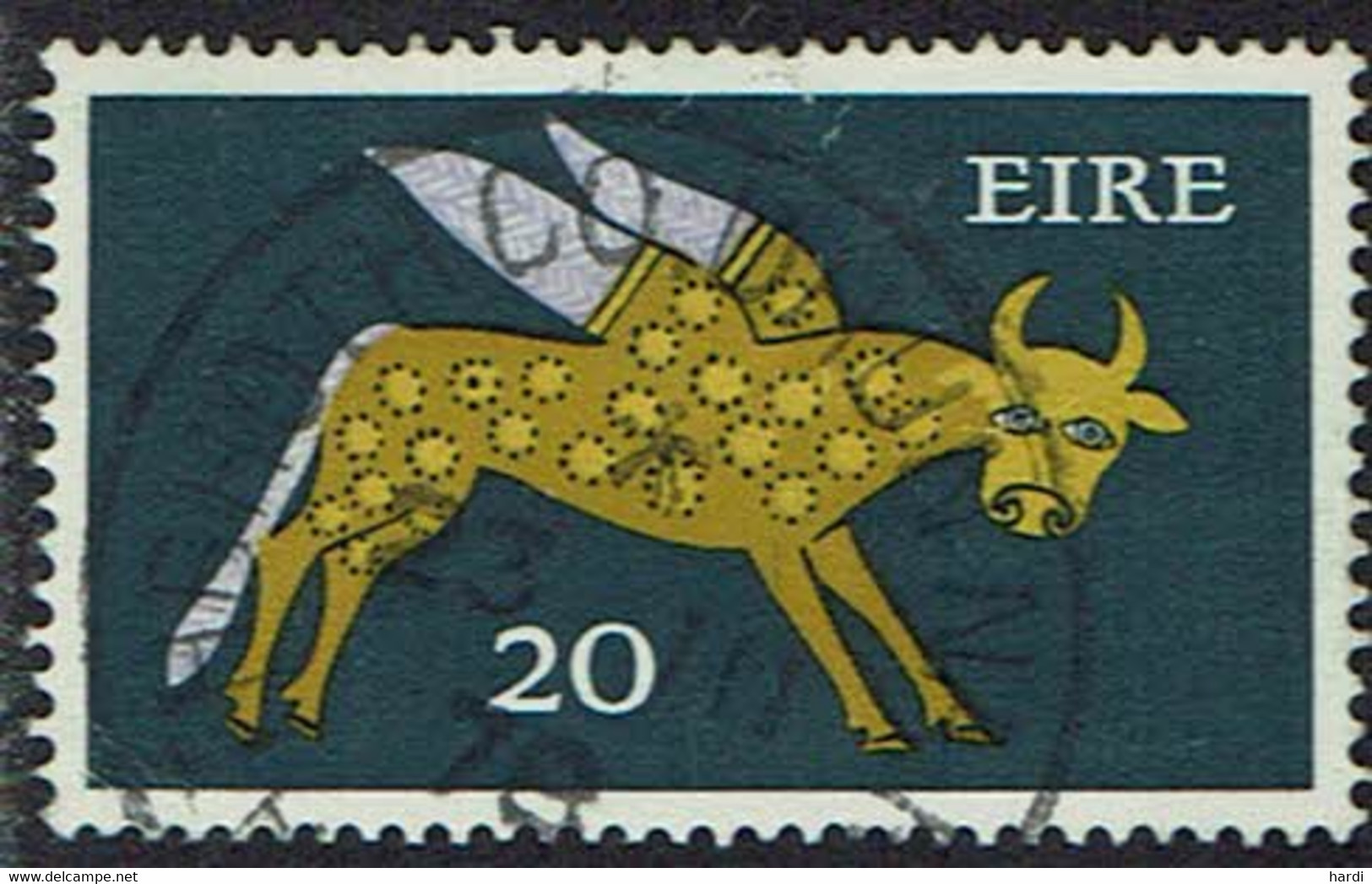 Irland 1971, MiNr 263ZA, Gestempelt - Gebruikt