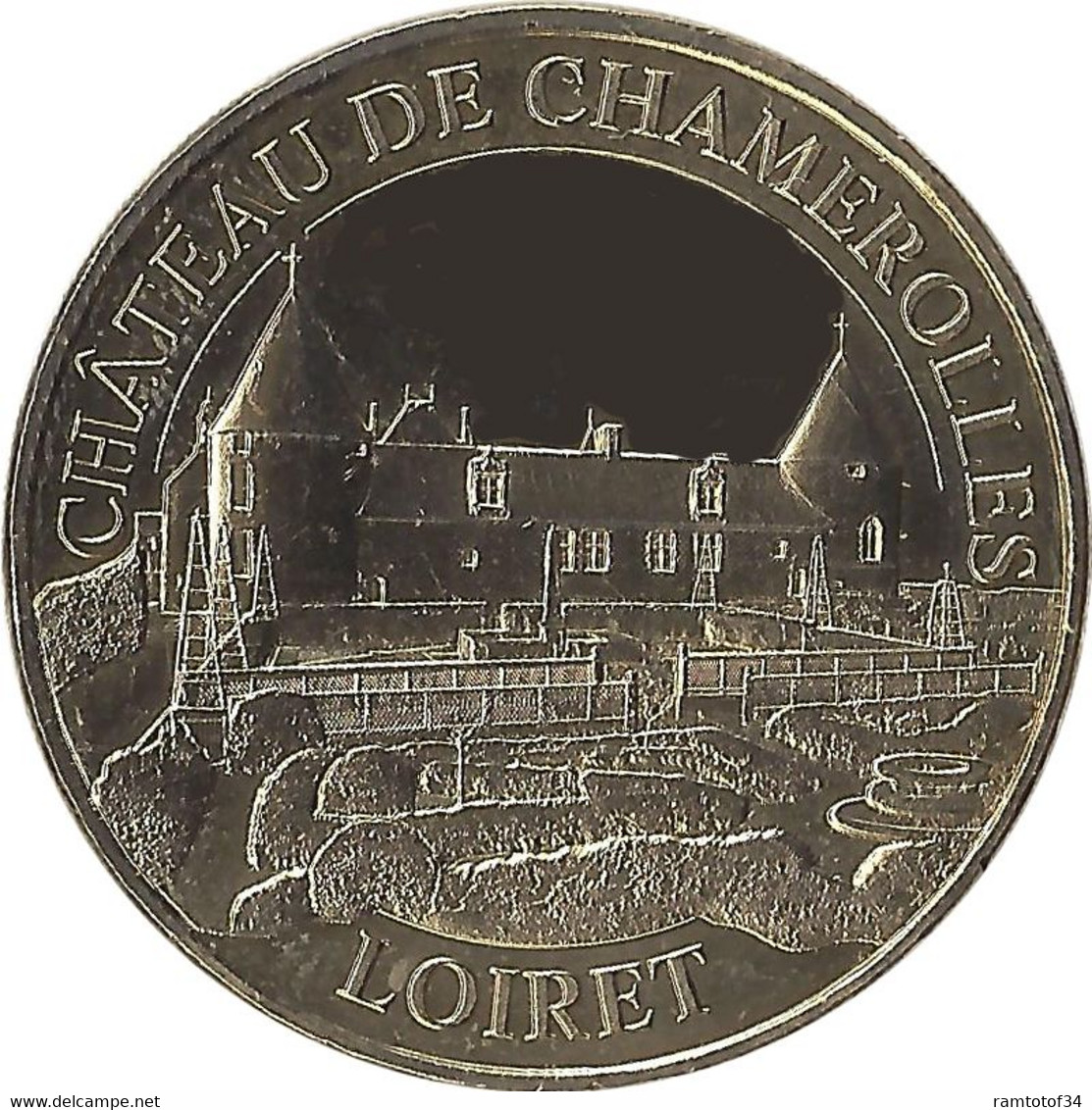 2018 MDP256 - CHILLEURS-AUX-BOIS - Château De Chamerolles 2 (château Et Jardins) / MONNAIE DE PARIS - 2018