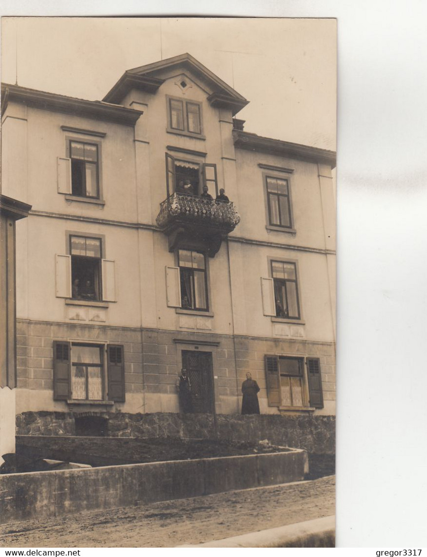 A4822) Sehr Alte HAUS DETAIL FOTO AK Vermutlich RÜTI Schweiz Zürich OLD !! - Rüti