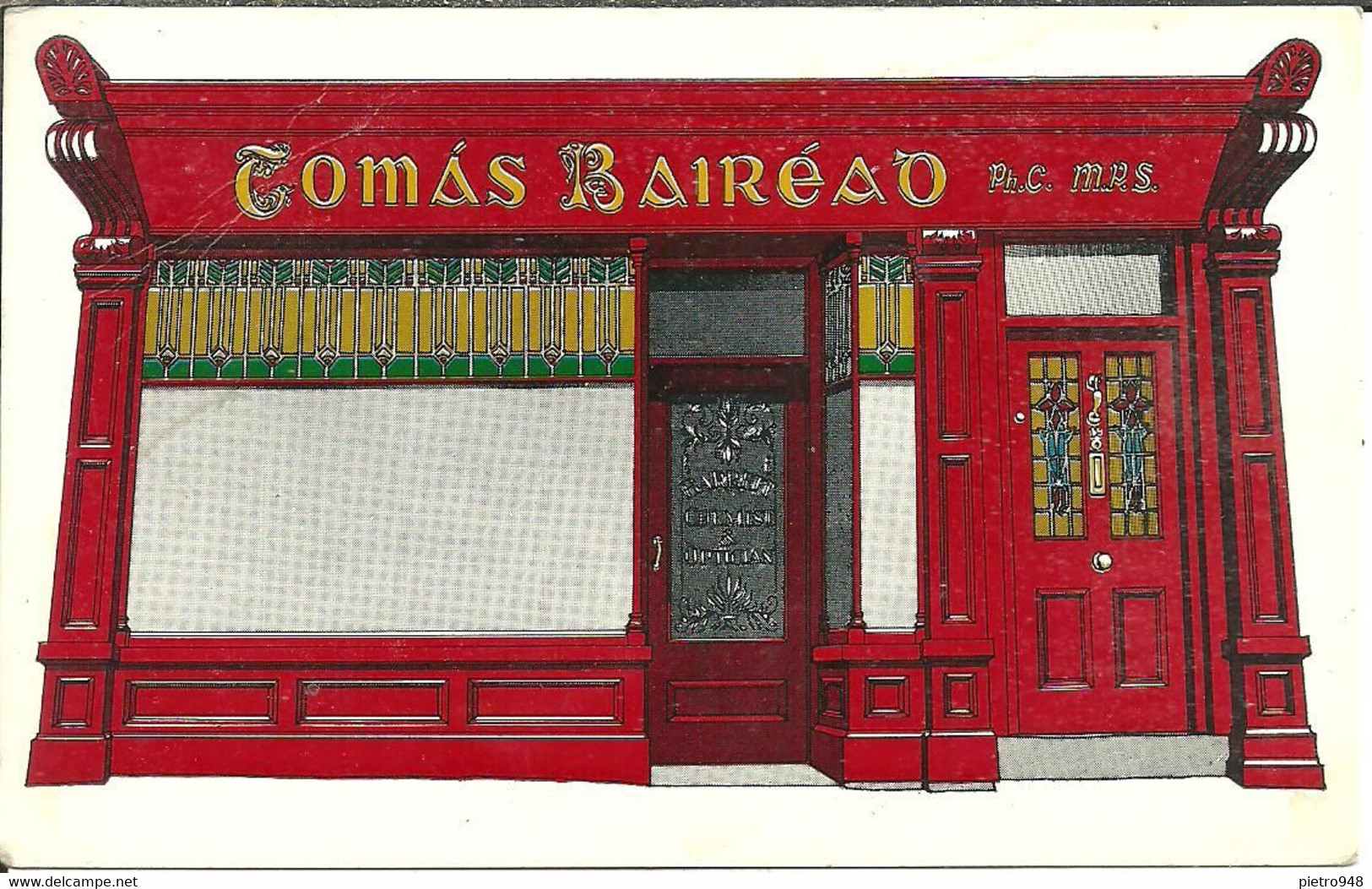 Kilkenny (Irlanda, Ireland) The Illustration Shows "Barrett's Pharmacy" - Kilkenny