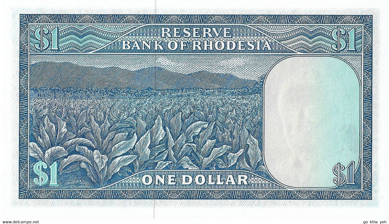 RHODESIE 1976 1 Dollar - P.34a  Neuf UNC - Rhodesia