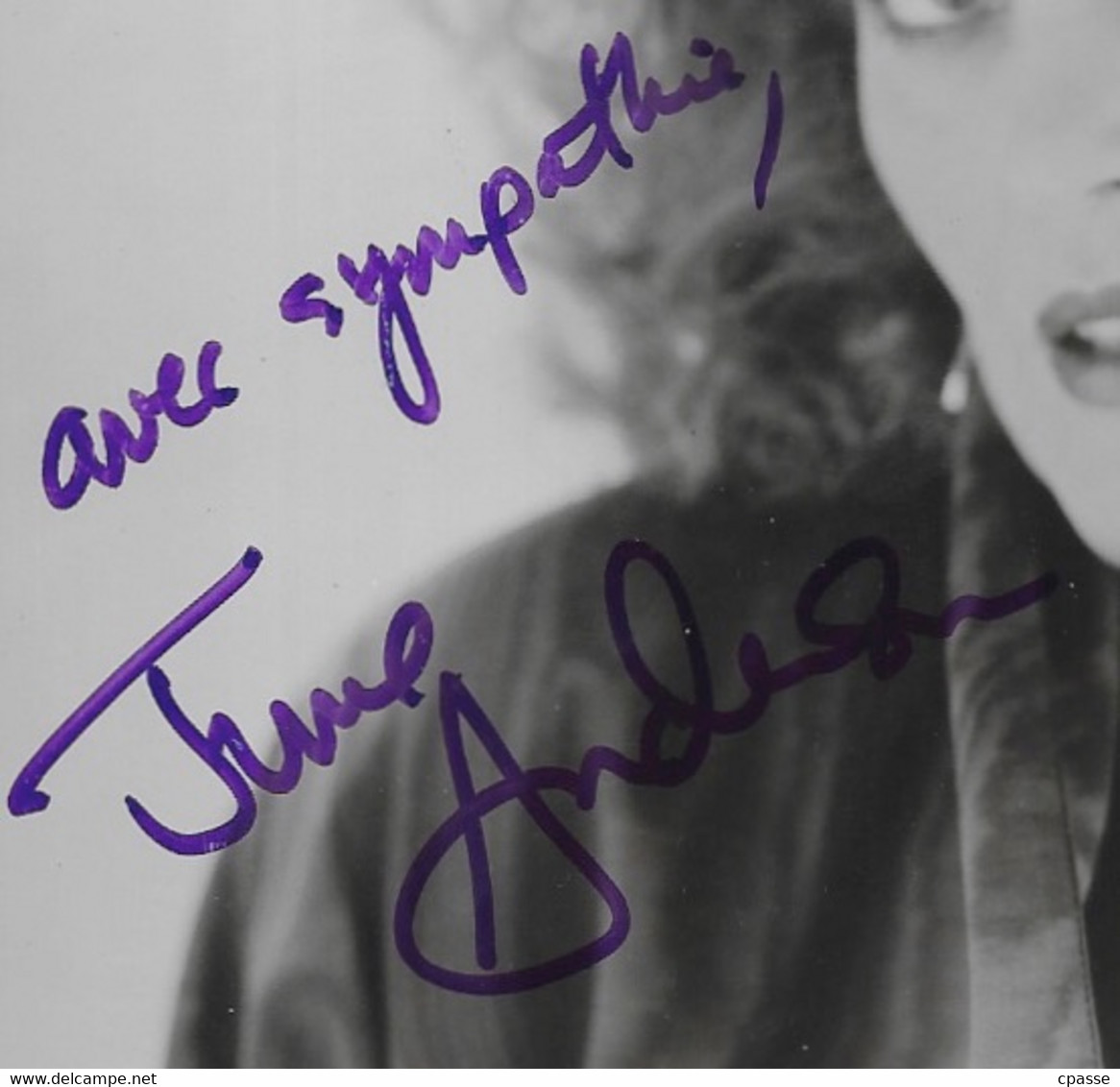 PHOTO Photographie OPERA Singer JUNE ANDERSON Soprano Born BOSTON 1952 Autographe Dédicace "Bel Canto" - Autógrafos