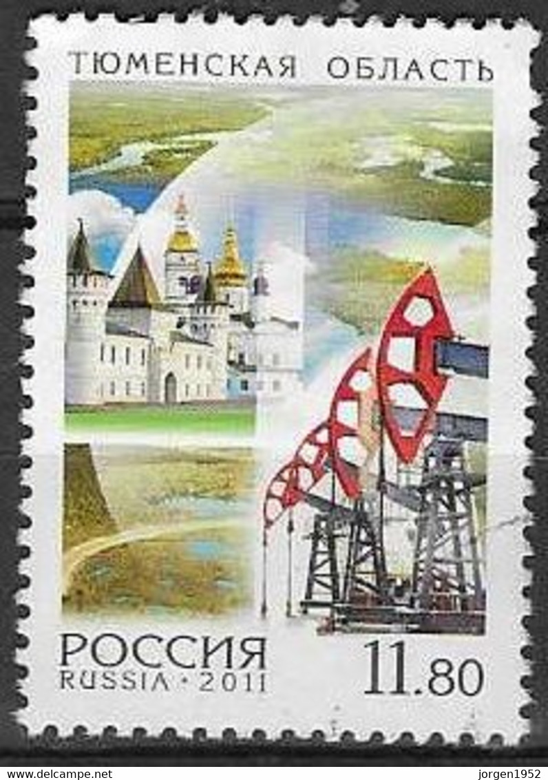 RUSSIA # FROM 2011 STAMPWORLD 1693 - Used Stamps