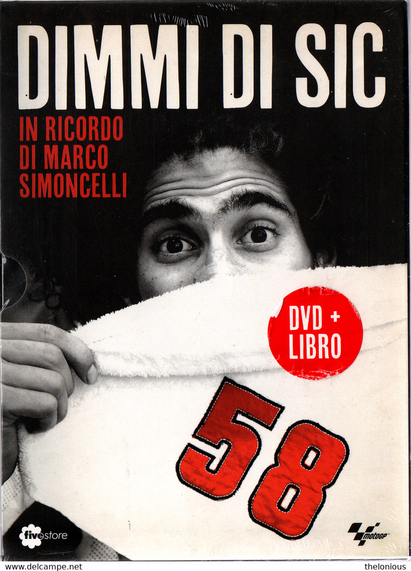 # DIMMI DI SIC - In Ricordo Di Marco Simoncelli - DVD + Libro (nuovo) - Sport